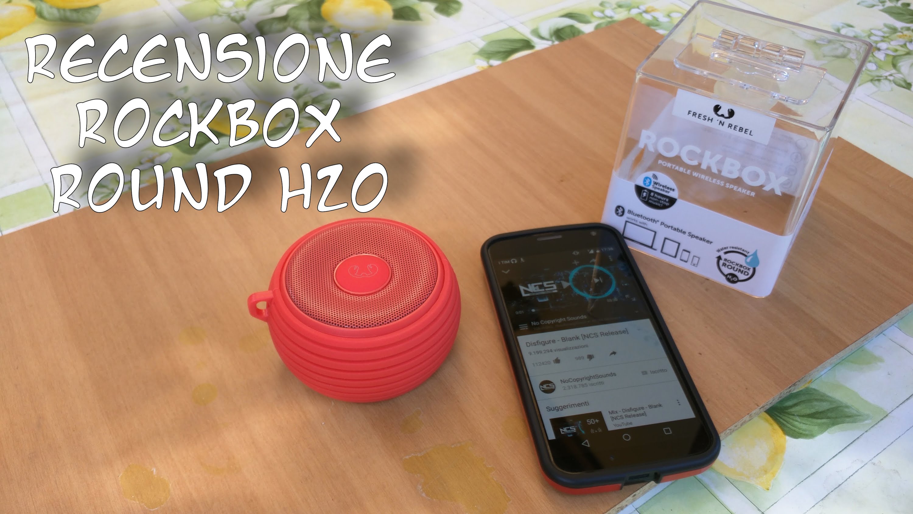 Recensione RockBox Round H2O - YouTube