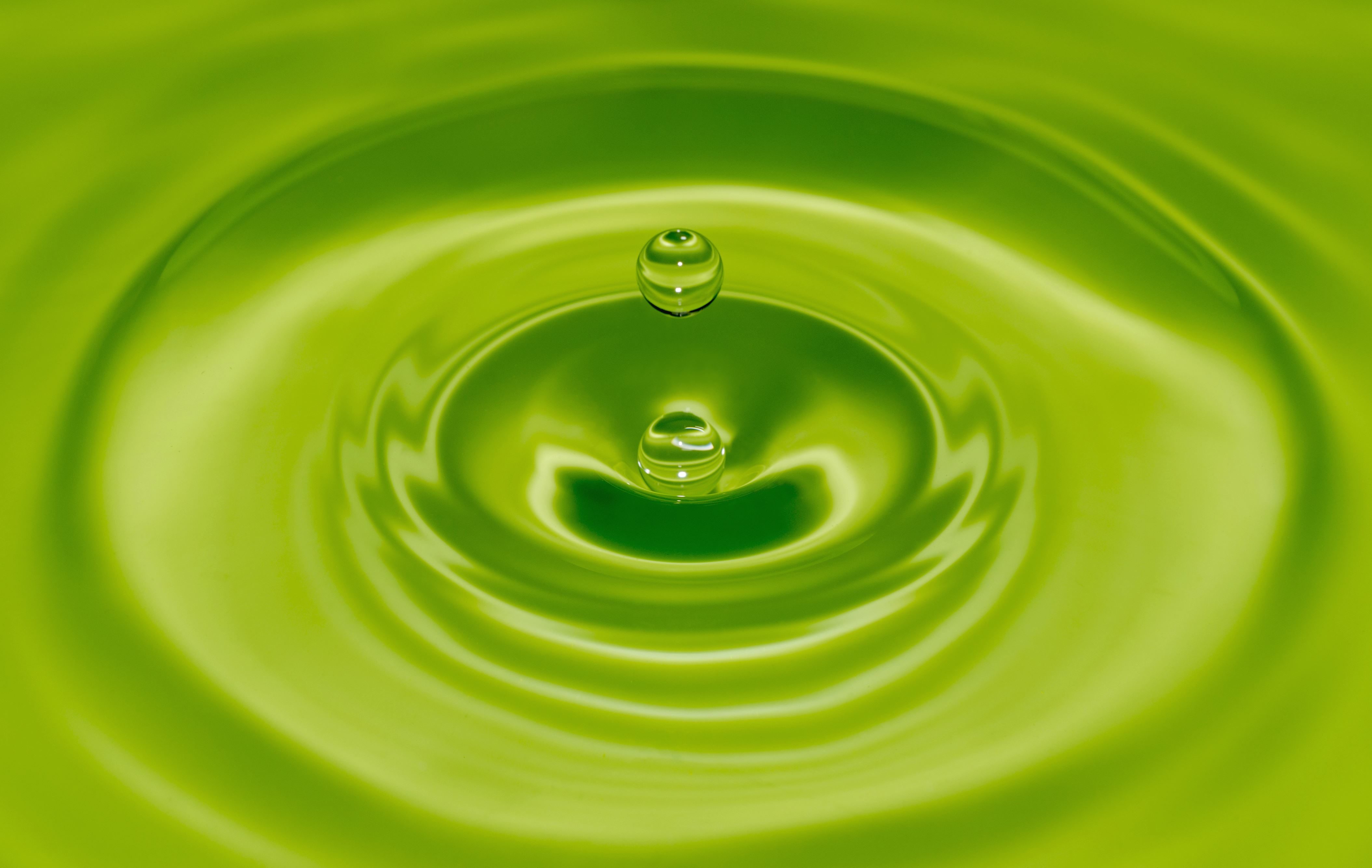 Free picture: circle, abstract, water, round, water, green