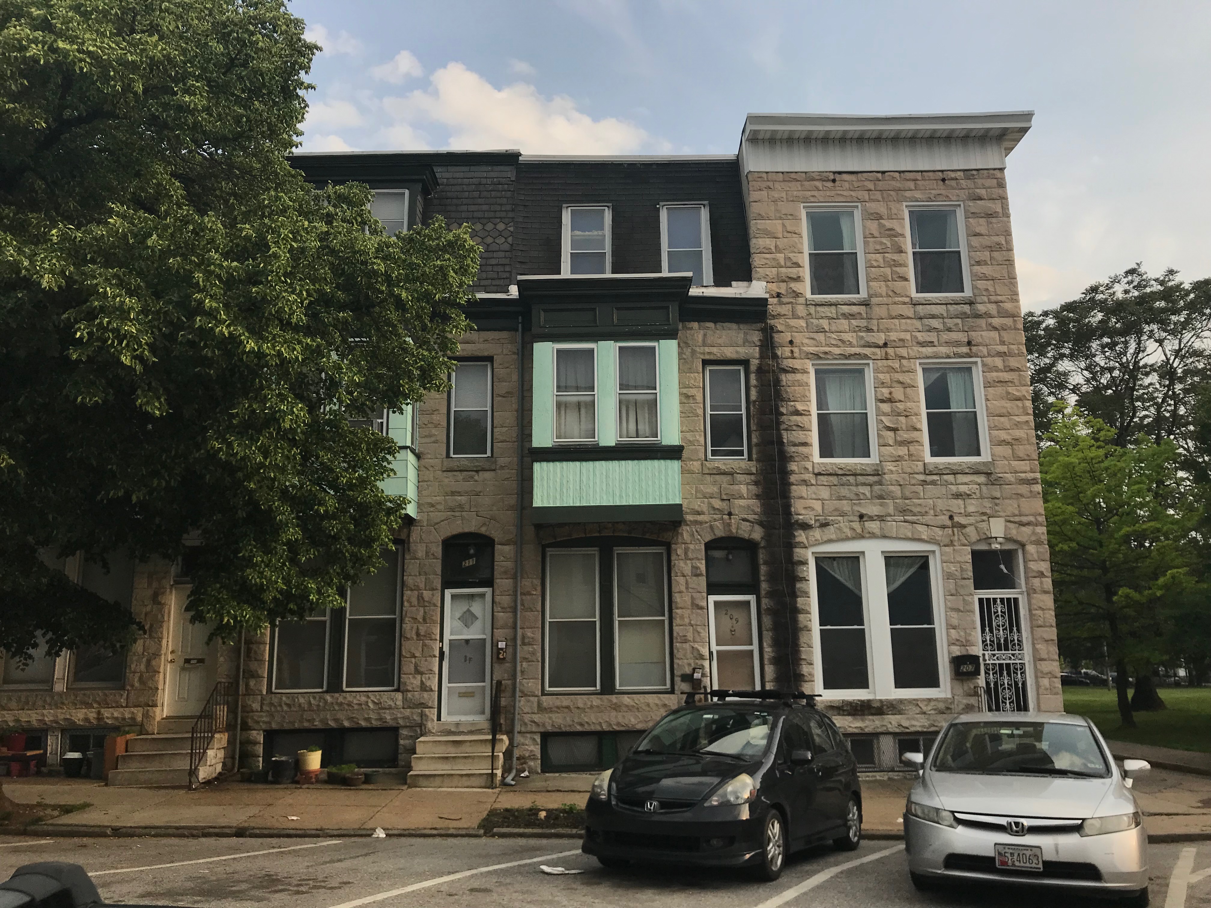 Rowhouses, 207–211 e. 23rd street, baltimore, md 21218 photo