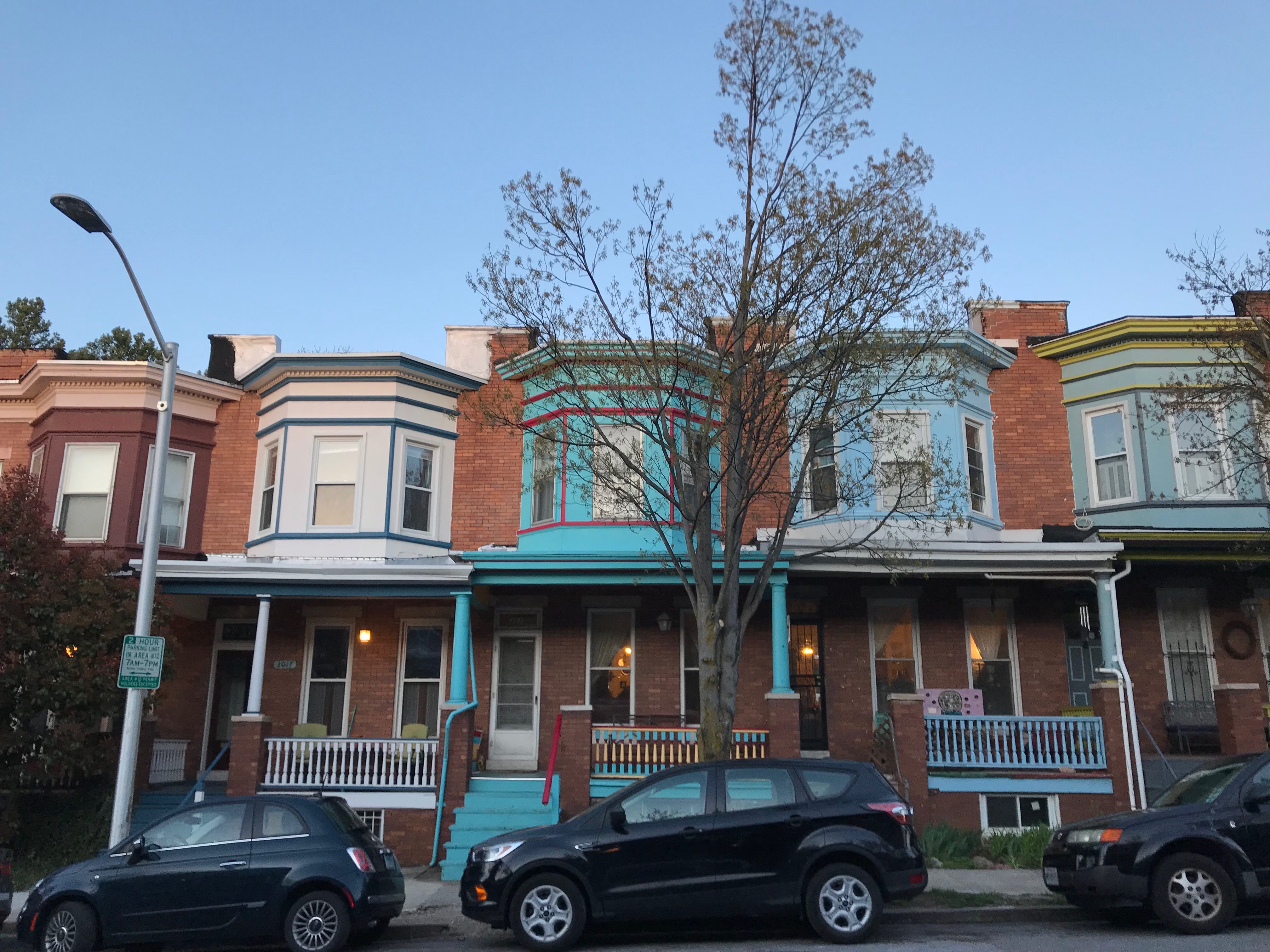 Rowhouses, 3000 block (east side) of barclay street, baltimore, md 21218 photo