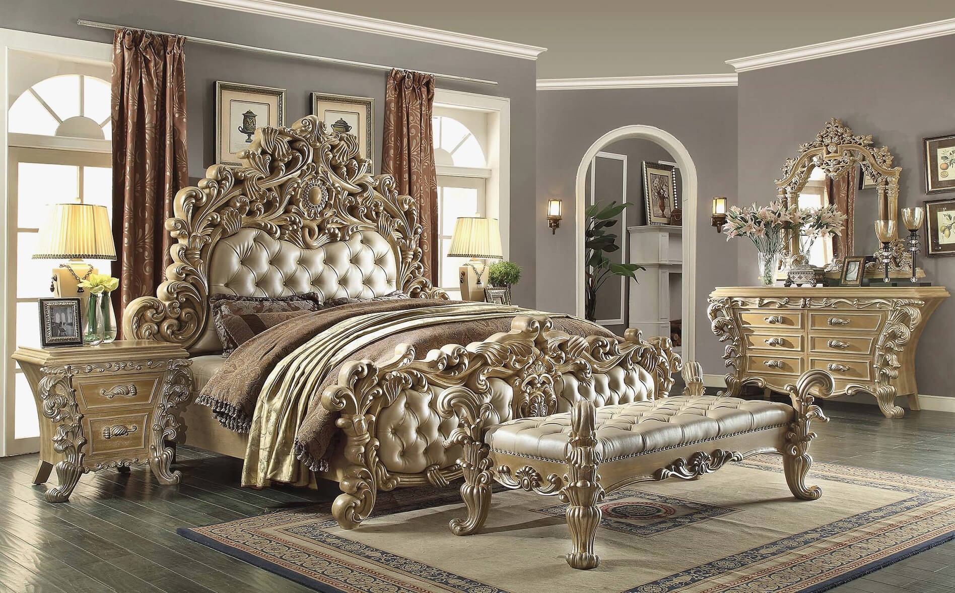 Royal Bedroom Designs Beautiful Royal Bedrooms Boncville - LBFA ...