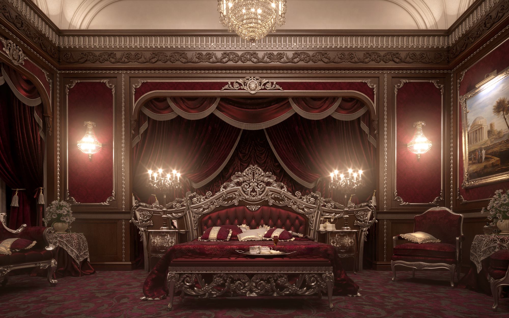Royal Bedroom | Home Design Ideas
