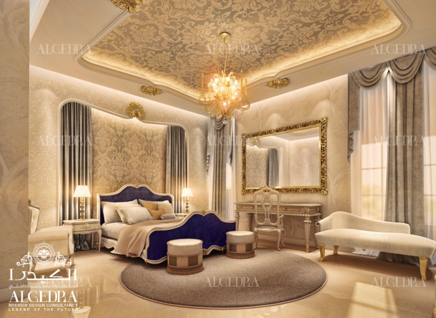 Royal bedroom photo