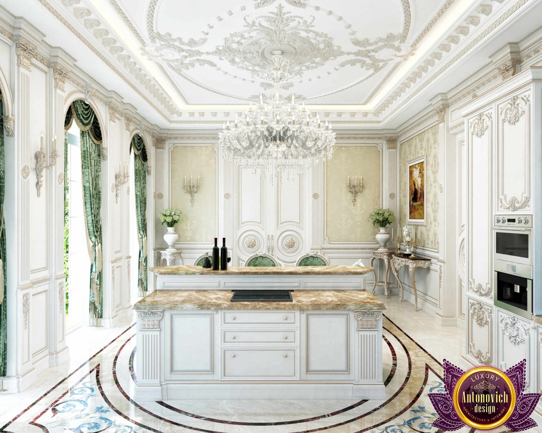luxury royal kitchen design