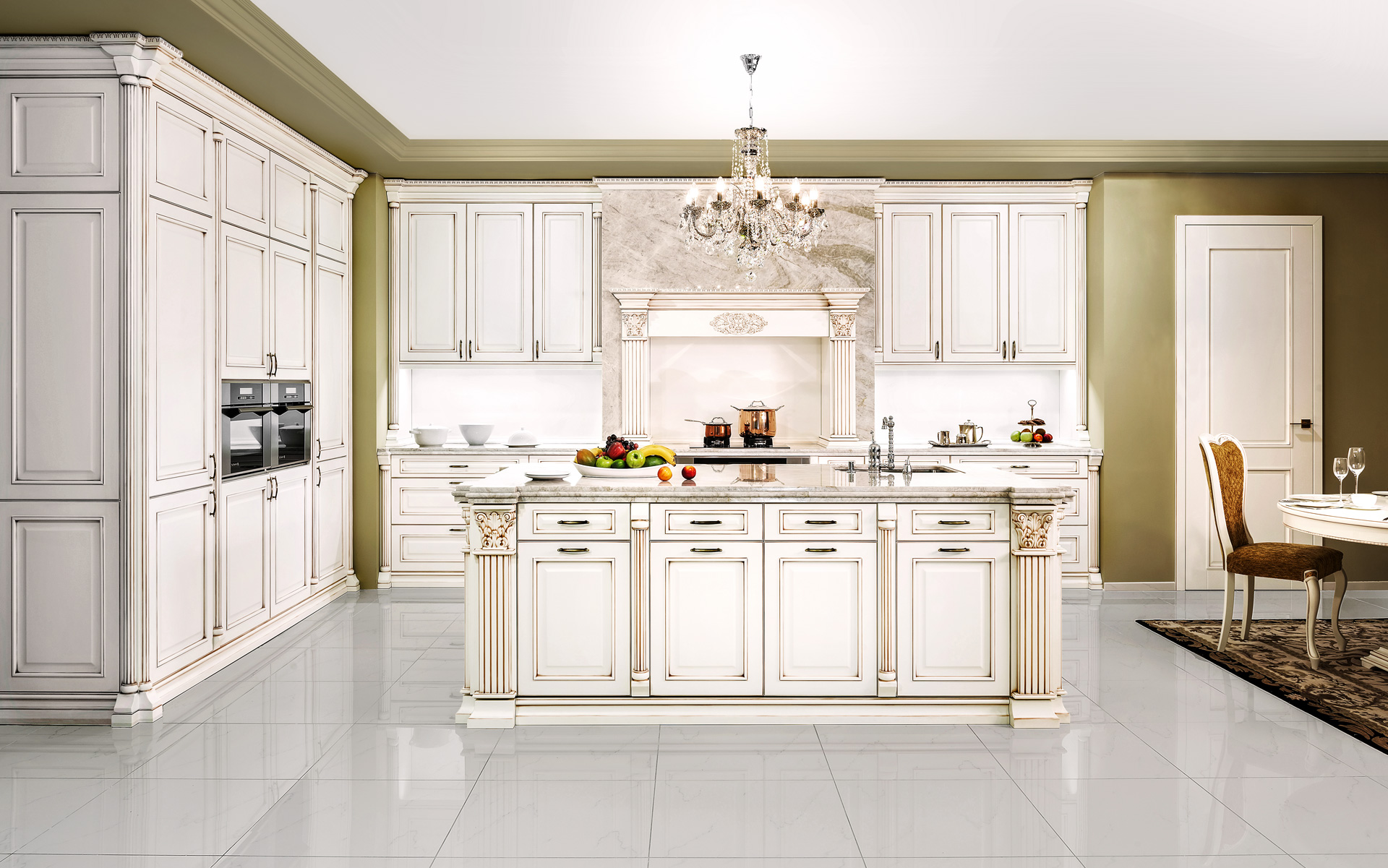The Most Royal Kitchen Design And Decorations | Orchidlagoon.com ...