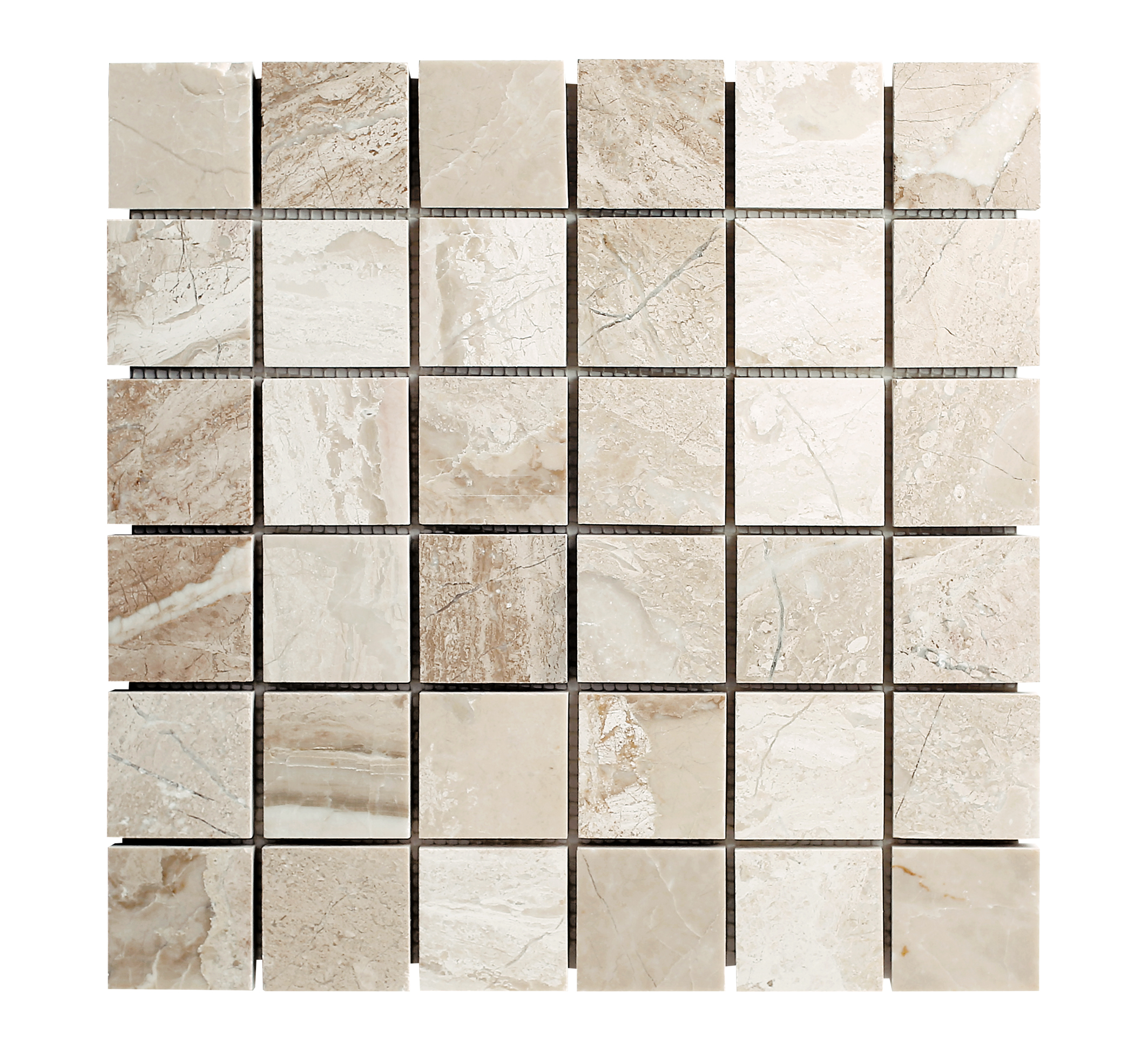 Diana Royal 2″x2″ Marmol Mosaic – Rain Marble