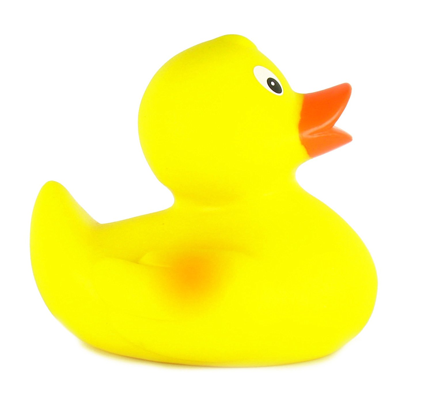Amazon.com : Classic Yellow Rubber Ducky by Schylling : Bathtub Toys ...