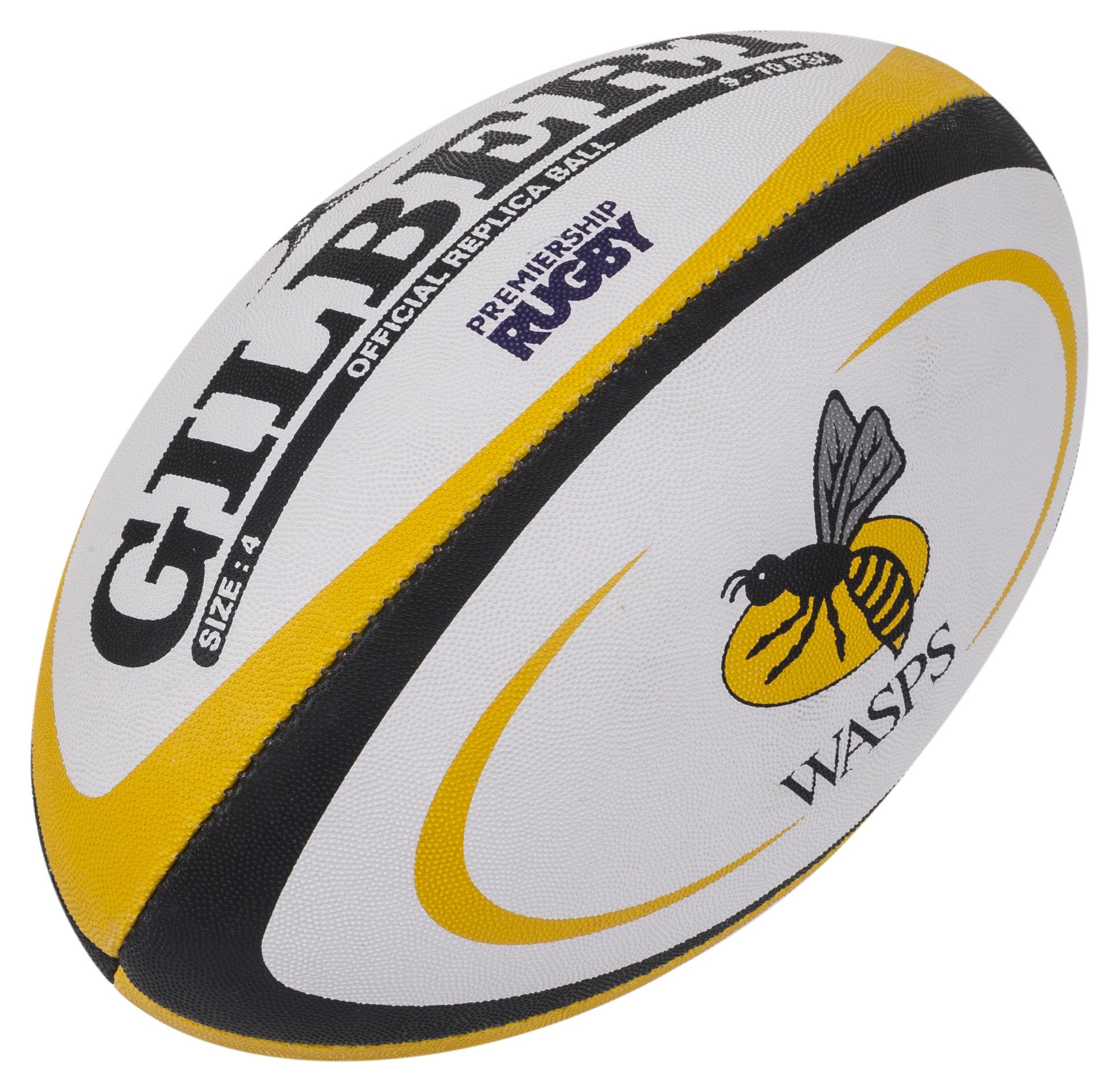 Wasps Official Black Wasps Rugby Ball Keyring - Wasps Club Store