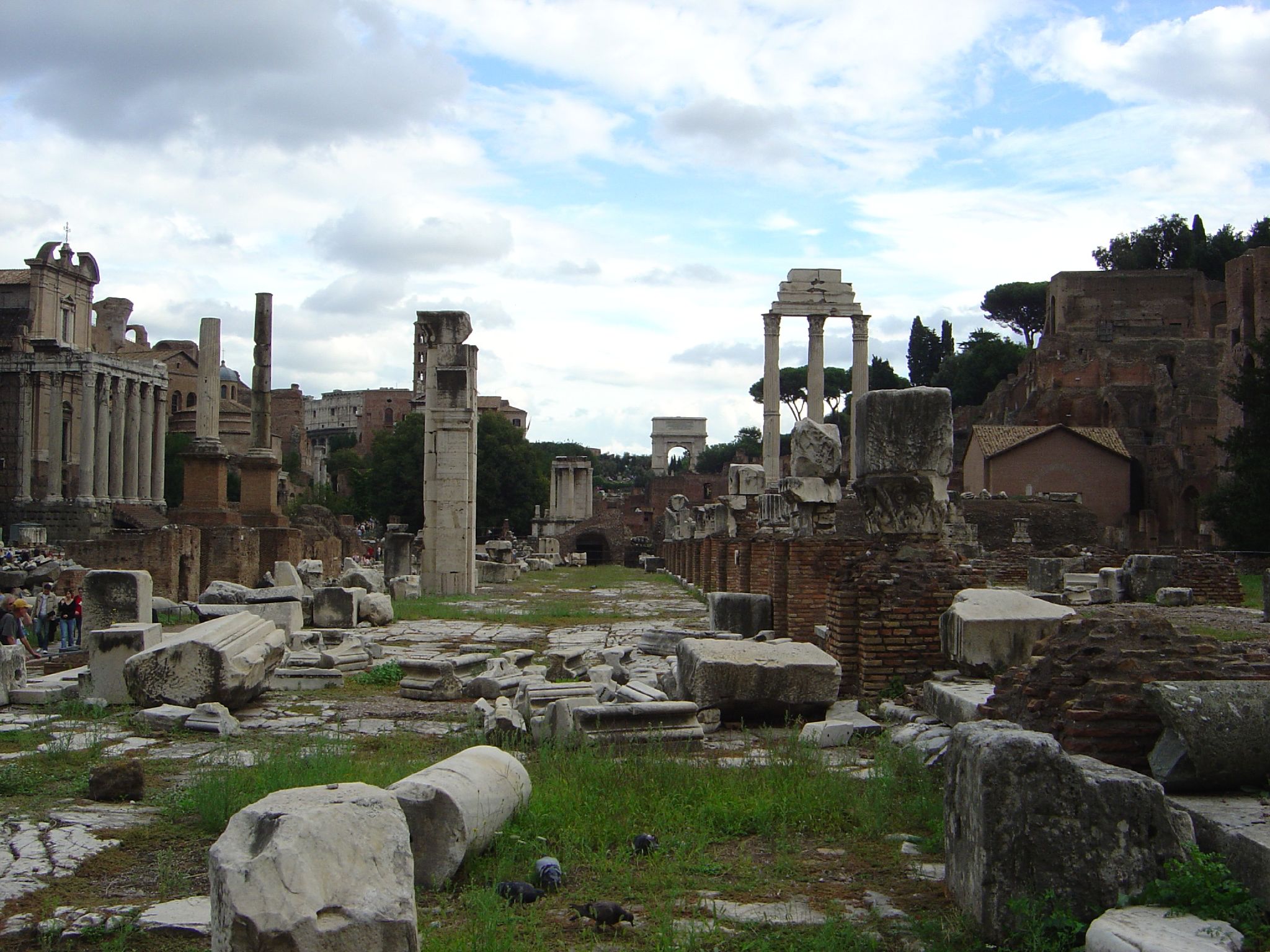 Ruins of rome photo