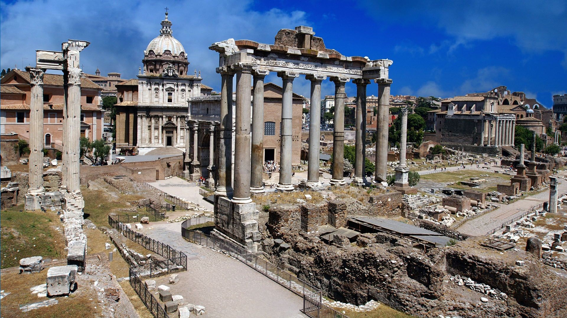 Ancient ruins in Rome wallpapers and images - wallpapers, pictures ...