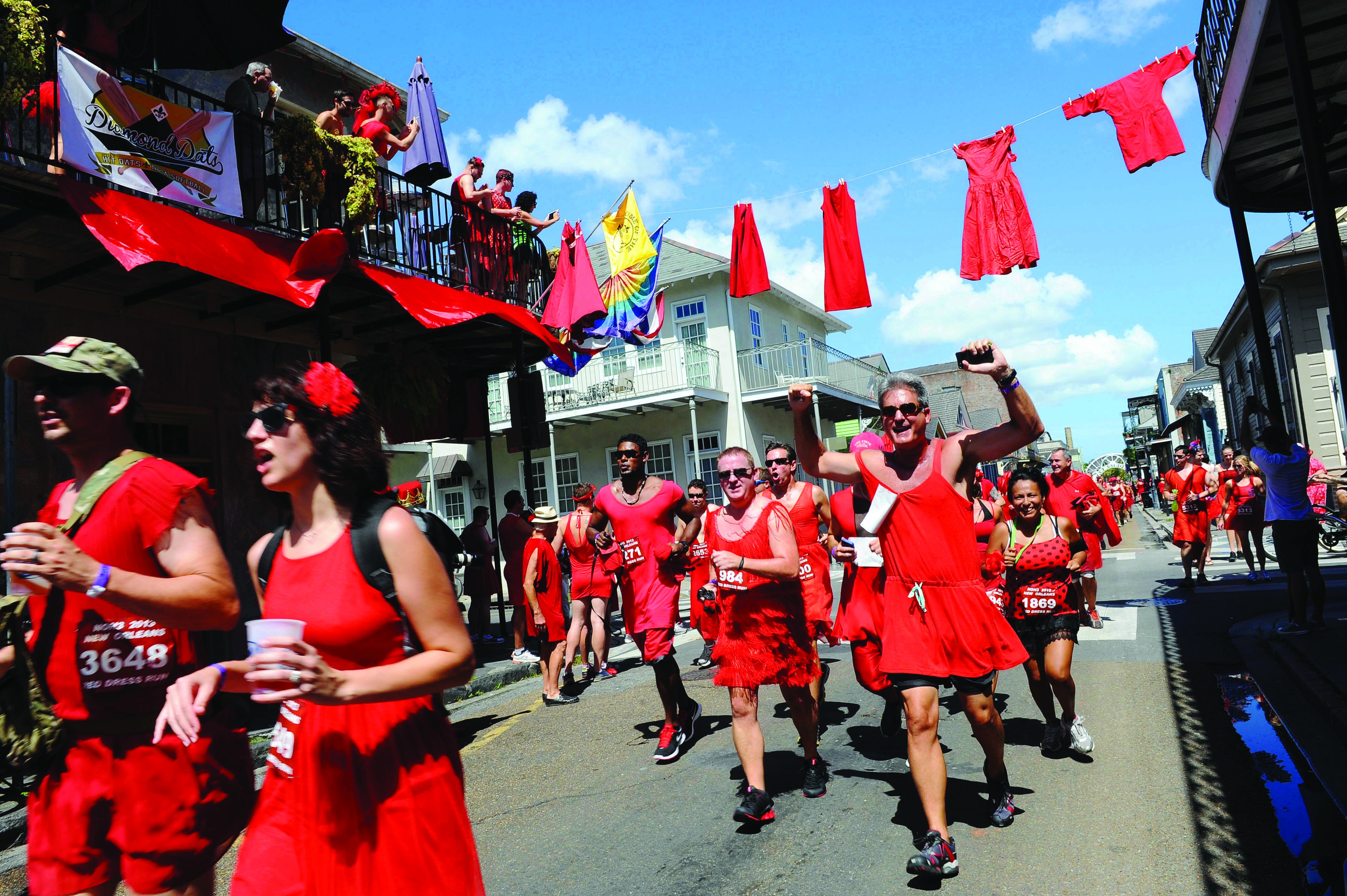 Red run, red run: Red Dress Run hits the streets for 2016 | New ...