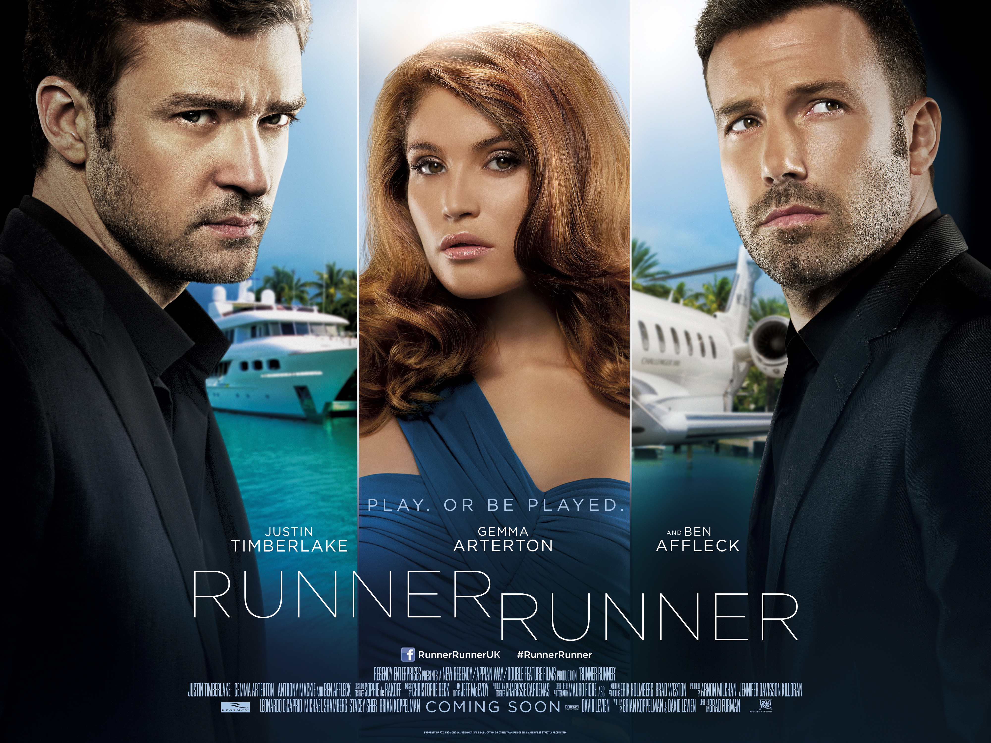 Justin Timberlake and Ben Affleck in the trailer for 'Runner Runner ...