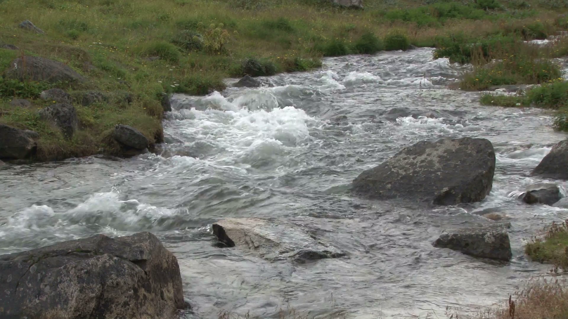 Fast running stream in Greenland Stock Video Footage - Videoblocks