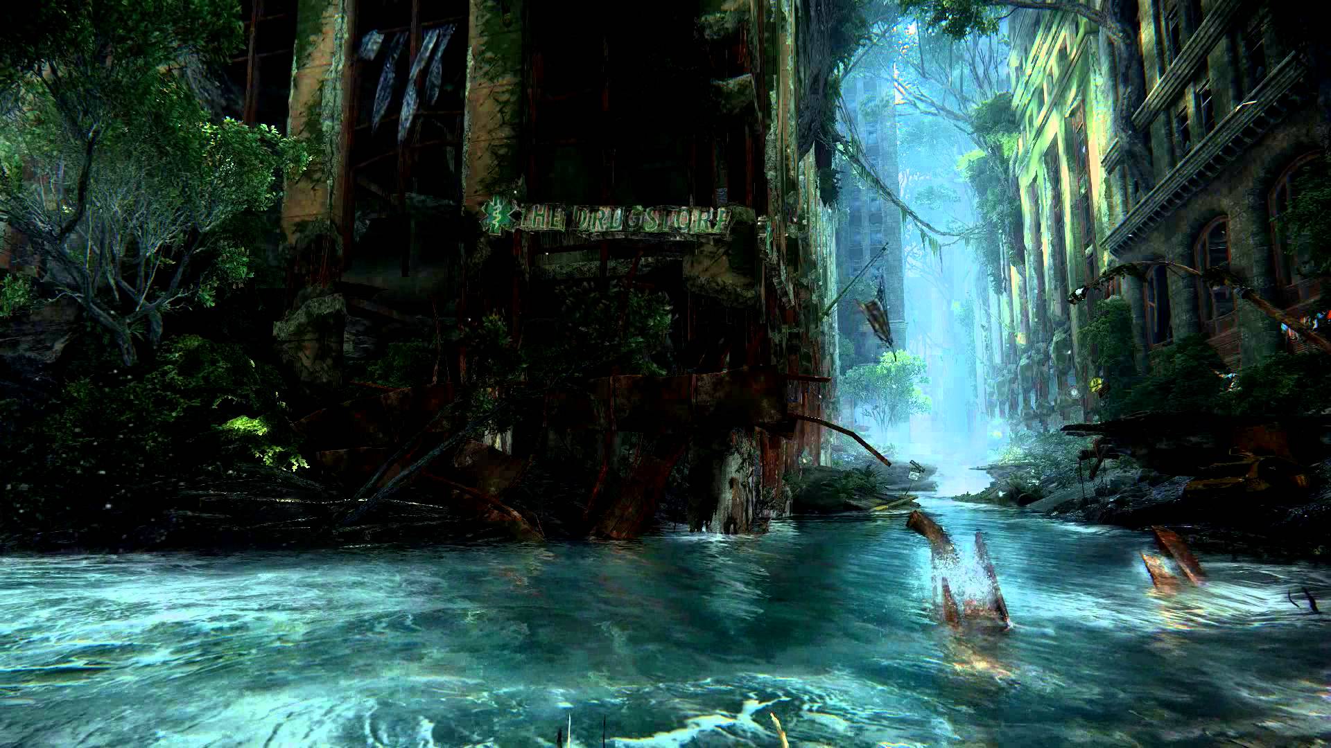 Crysis 3 Running Water 2 Video Desktop Wallpaper - YouTube