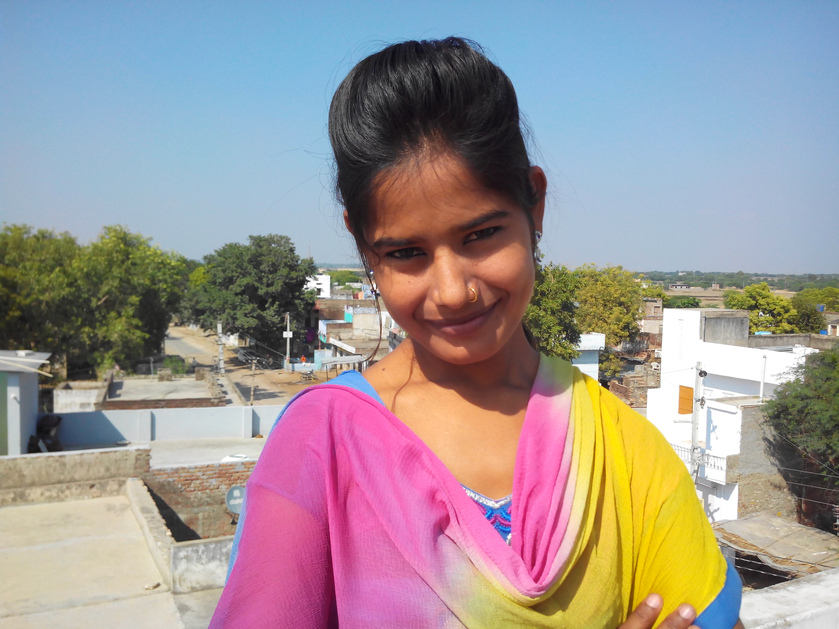 Young rural woman passionate to impact other women in villages ...