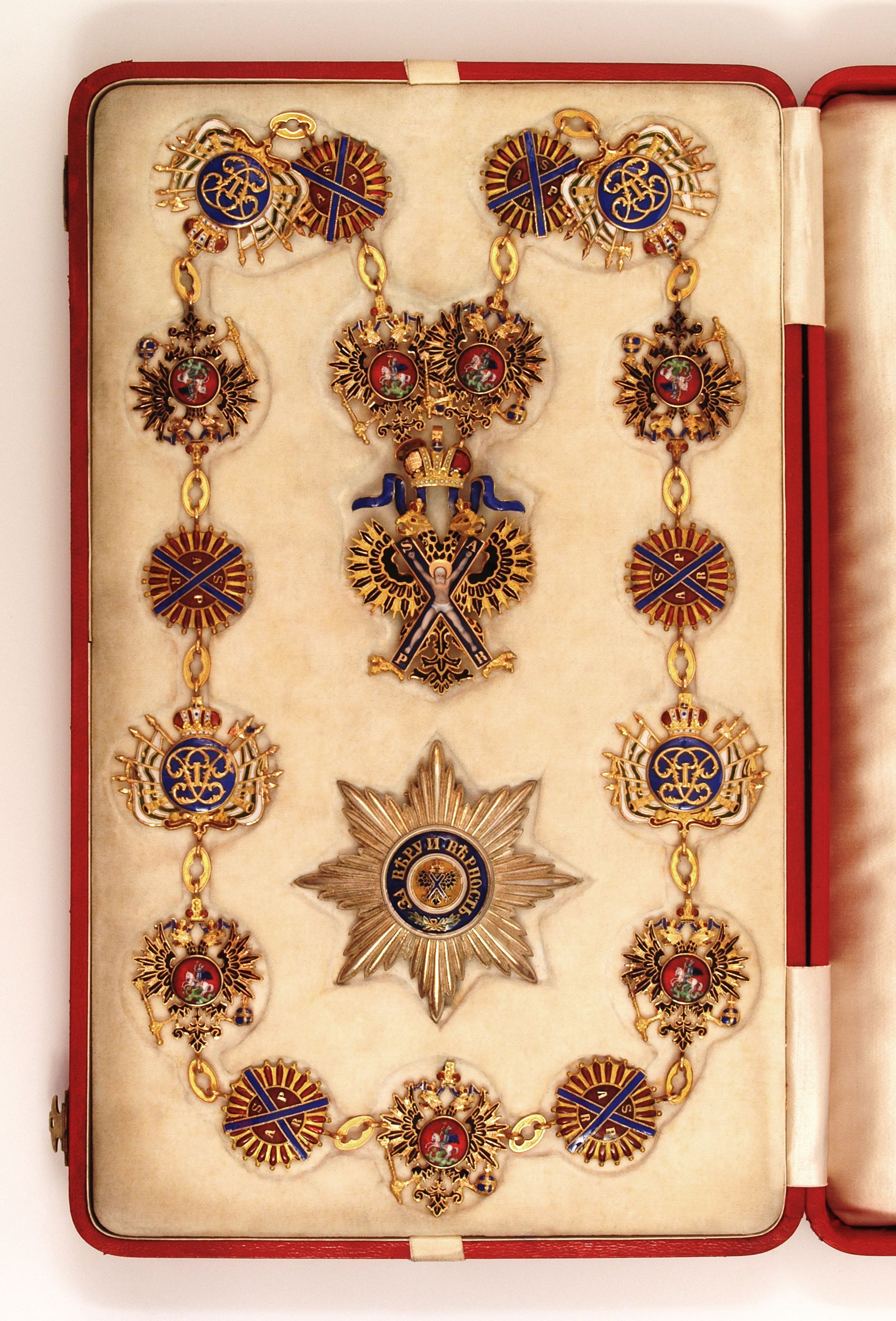 Order of Saint Andrew - Set of Insignia | World Orders | Pinterest ...