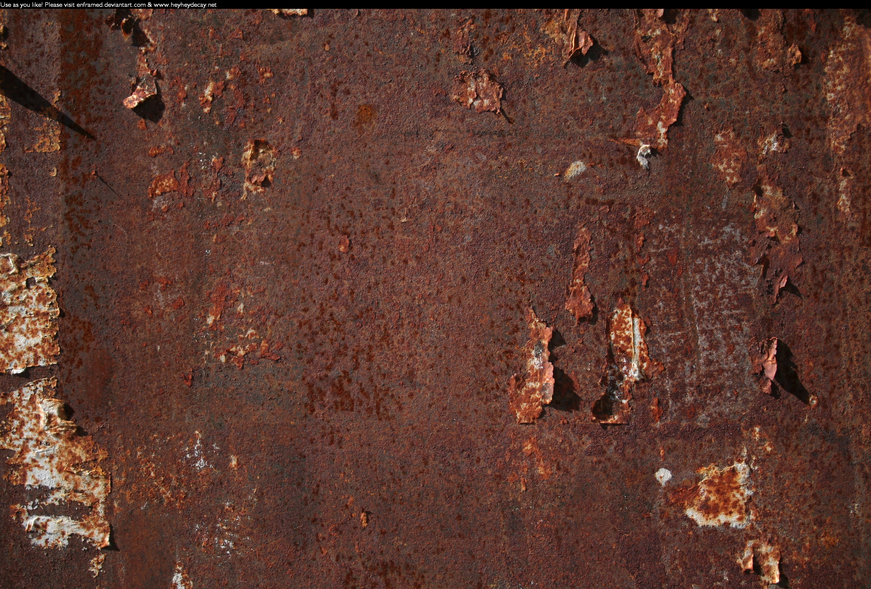 Brown rust texture 2 by enframed on DeviantArt