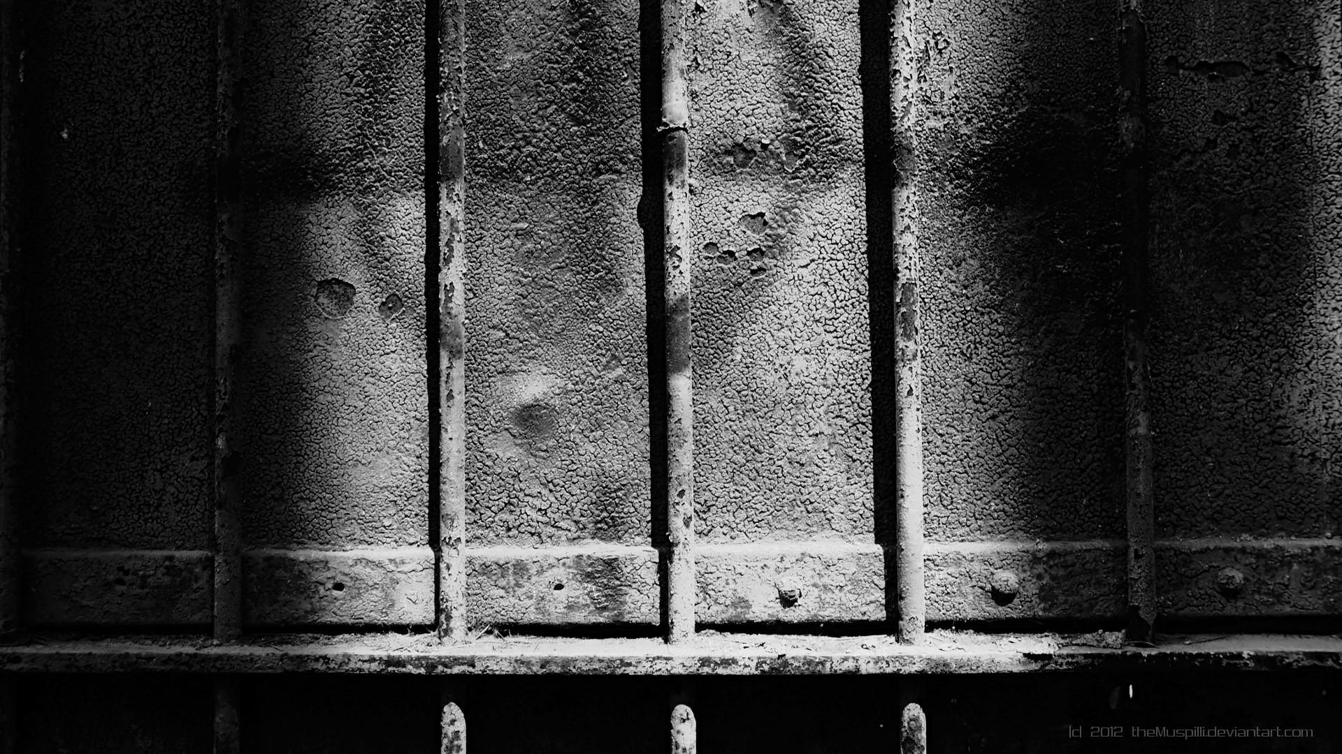 Black and white metallic rust rusted bars wallpaper | (131120)
