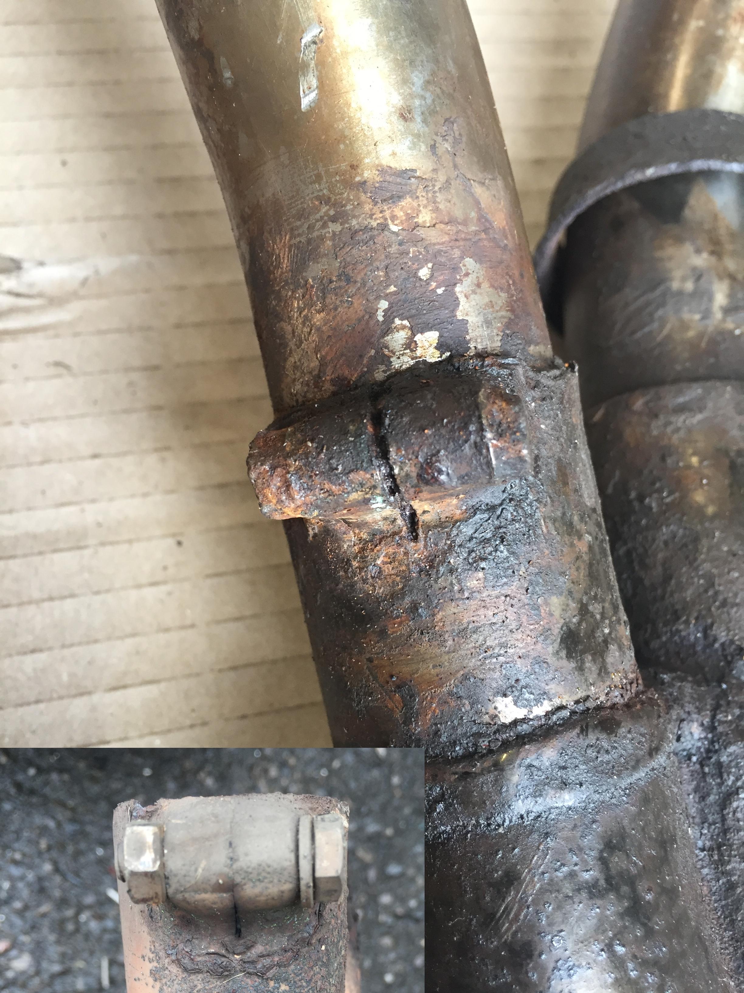 Advice for removing this heavily rusted bolt? (bottom left is what ...