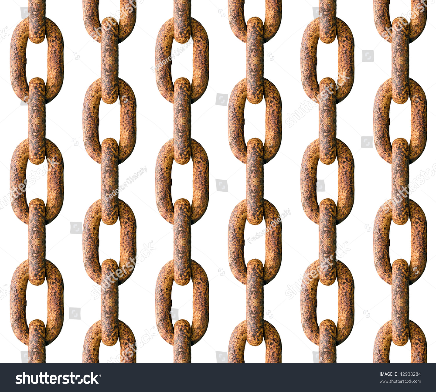 Rusted Chain Seamless Backdrop Pattern Continuous Stock Photo ...