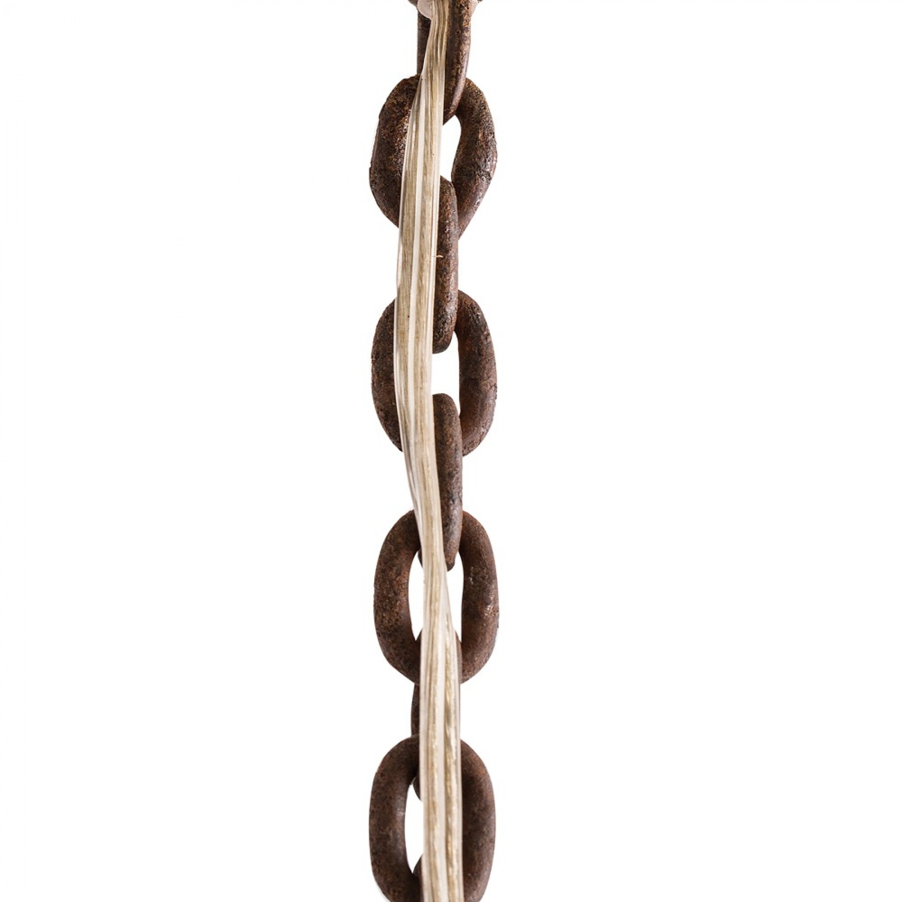 3' Chain - Rusted Iron