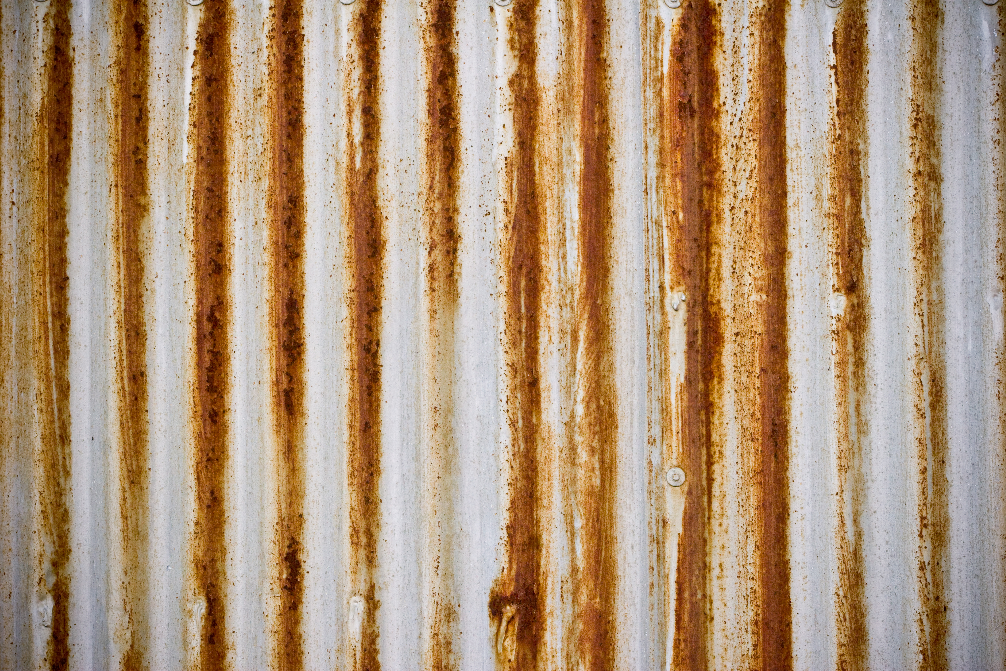 Free Photo Rusted Corrugated Iron, Rusty Corrugated Metal
