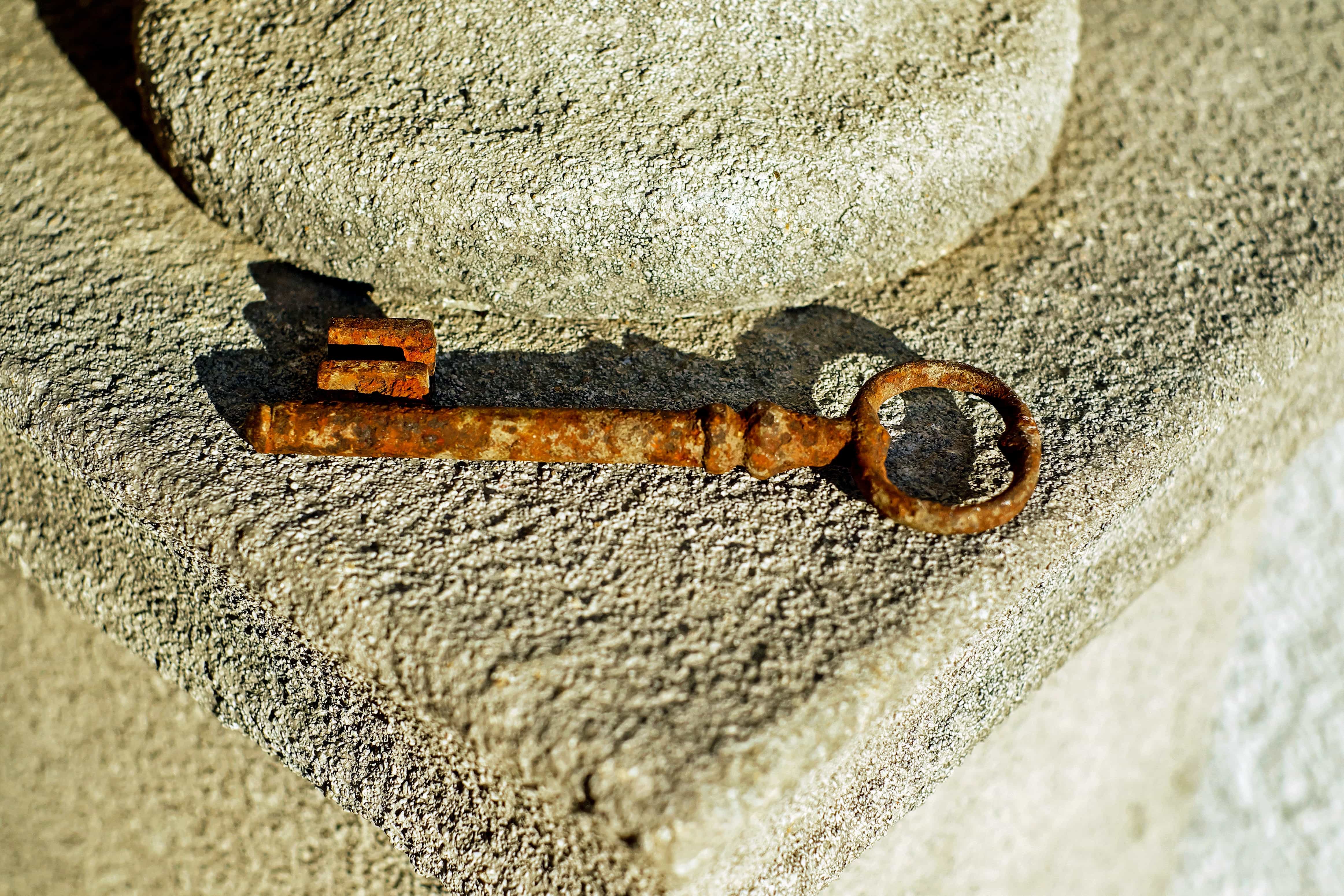 Free picture: texture, ground, rust, key, rusted, metal, antique