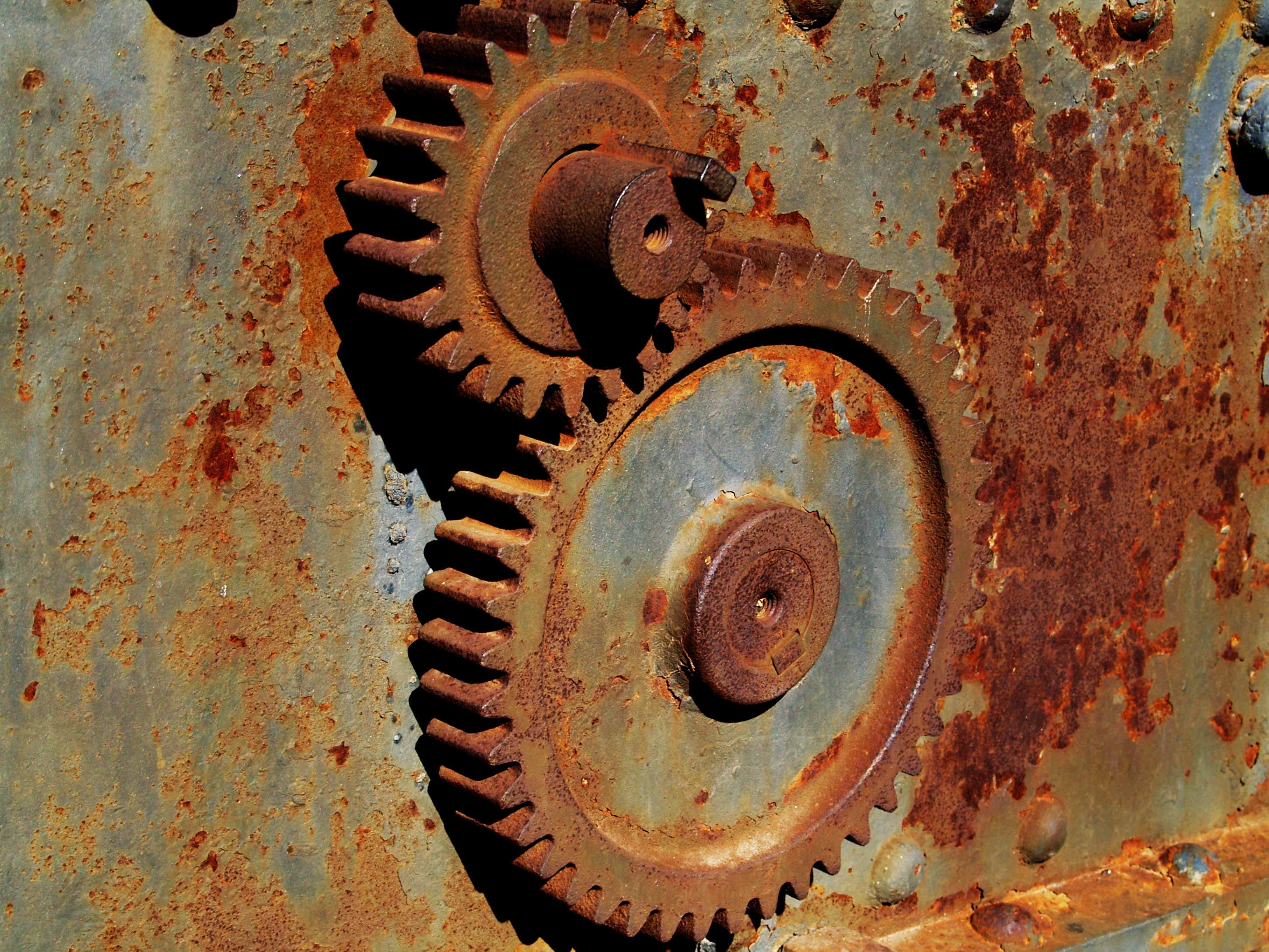 Free stock photo of aged, gear, industrial