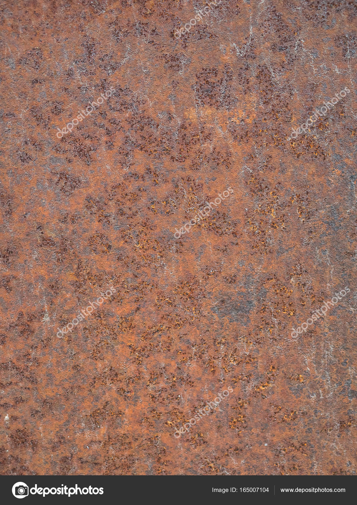 Rusted Metal Texture with scratches and cracks. — Stock Photo ...