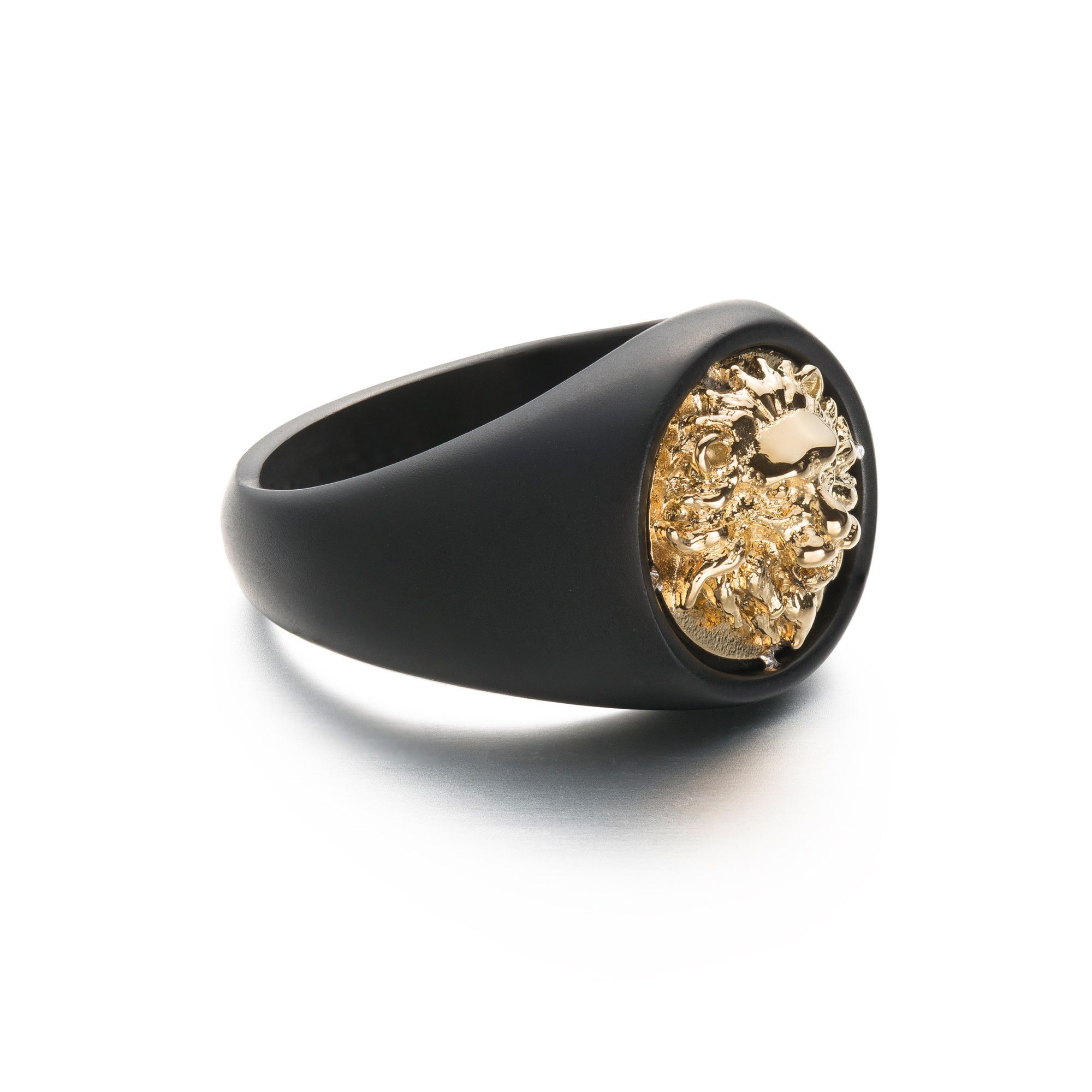 Two Tone Lion Ring - Gold | Lion ring, Lions and Ring