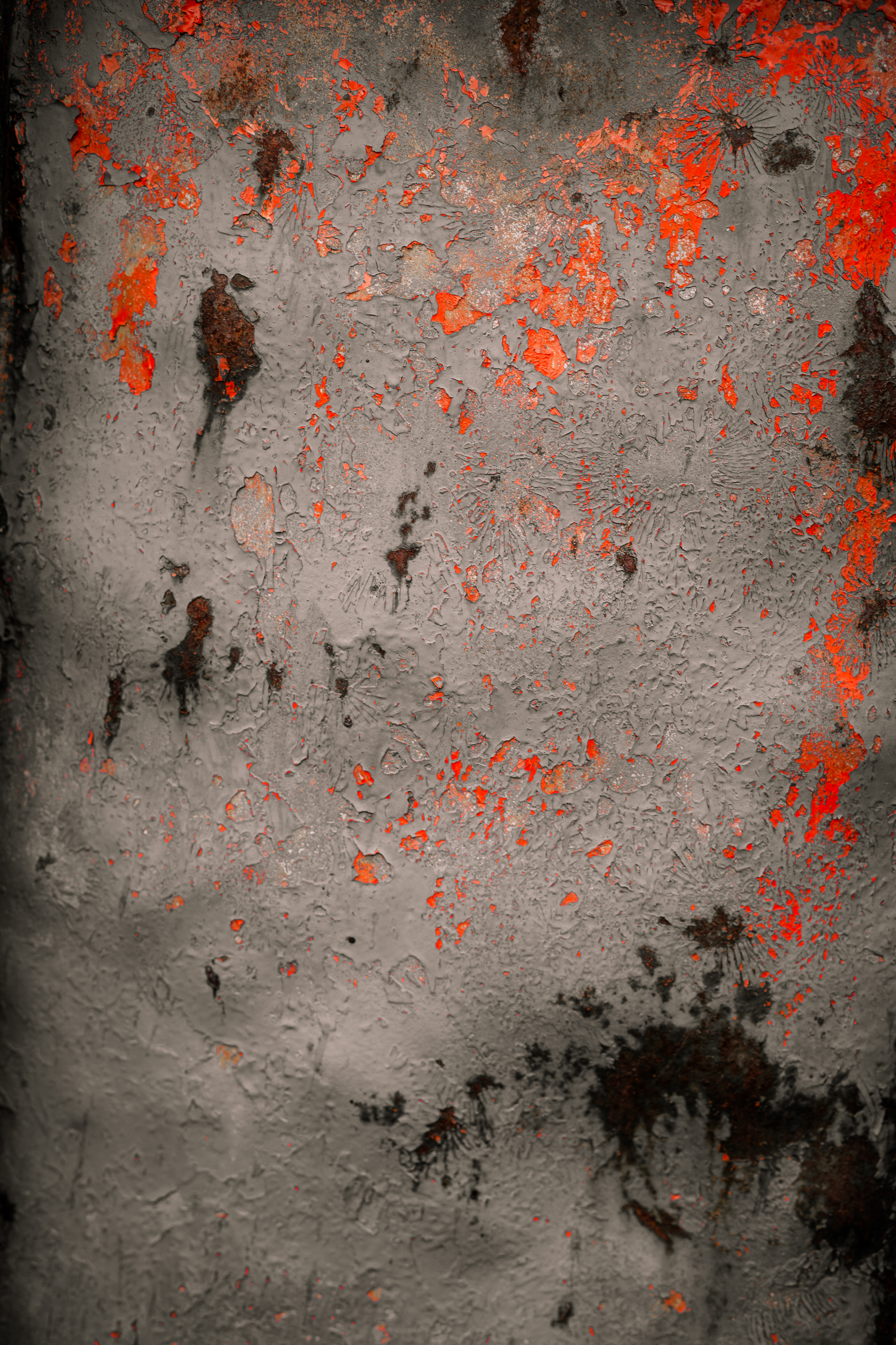 Rusted red metal surface photo