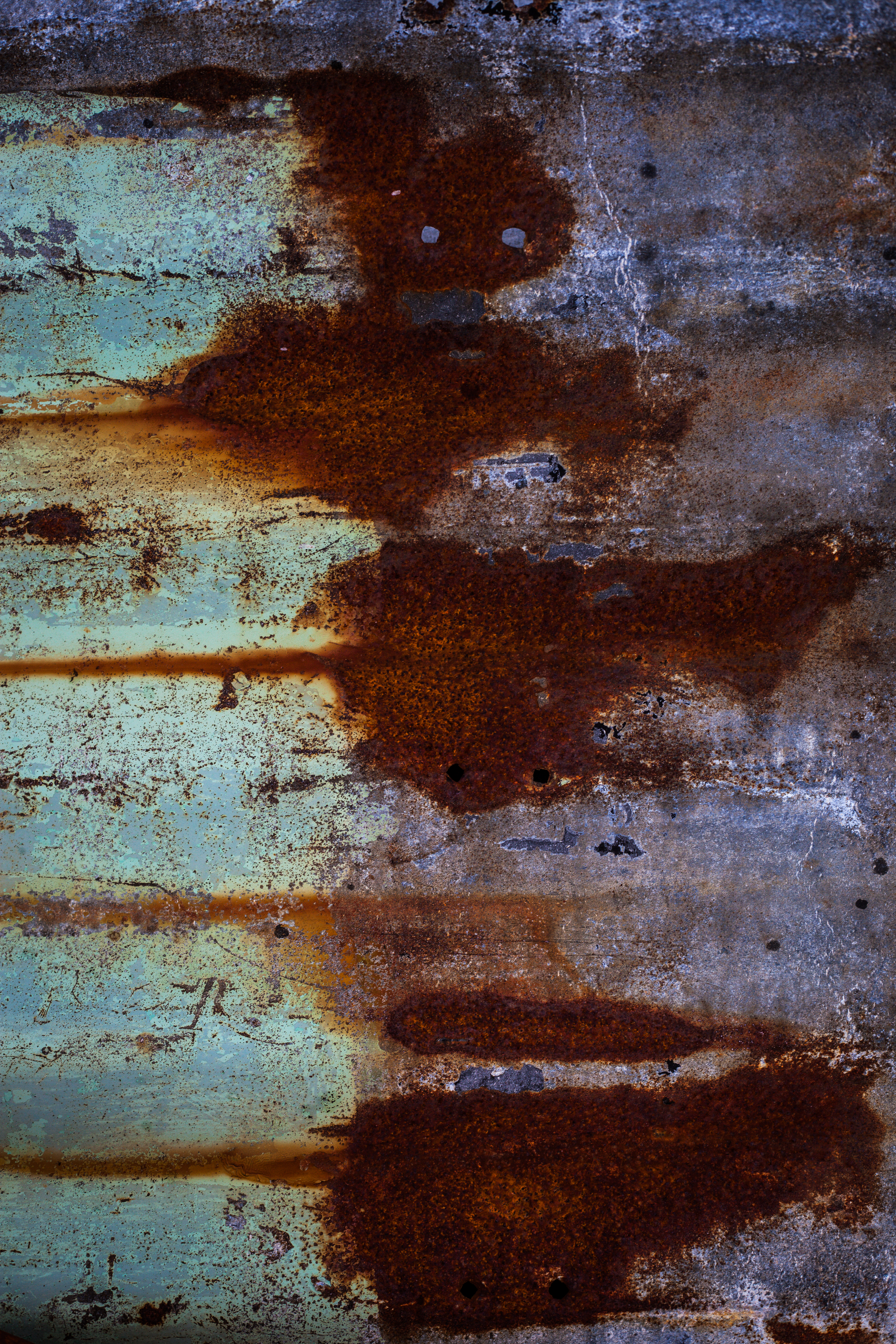 Rusted sheet of metal photo
