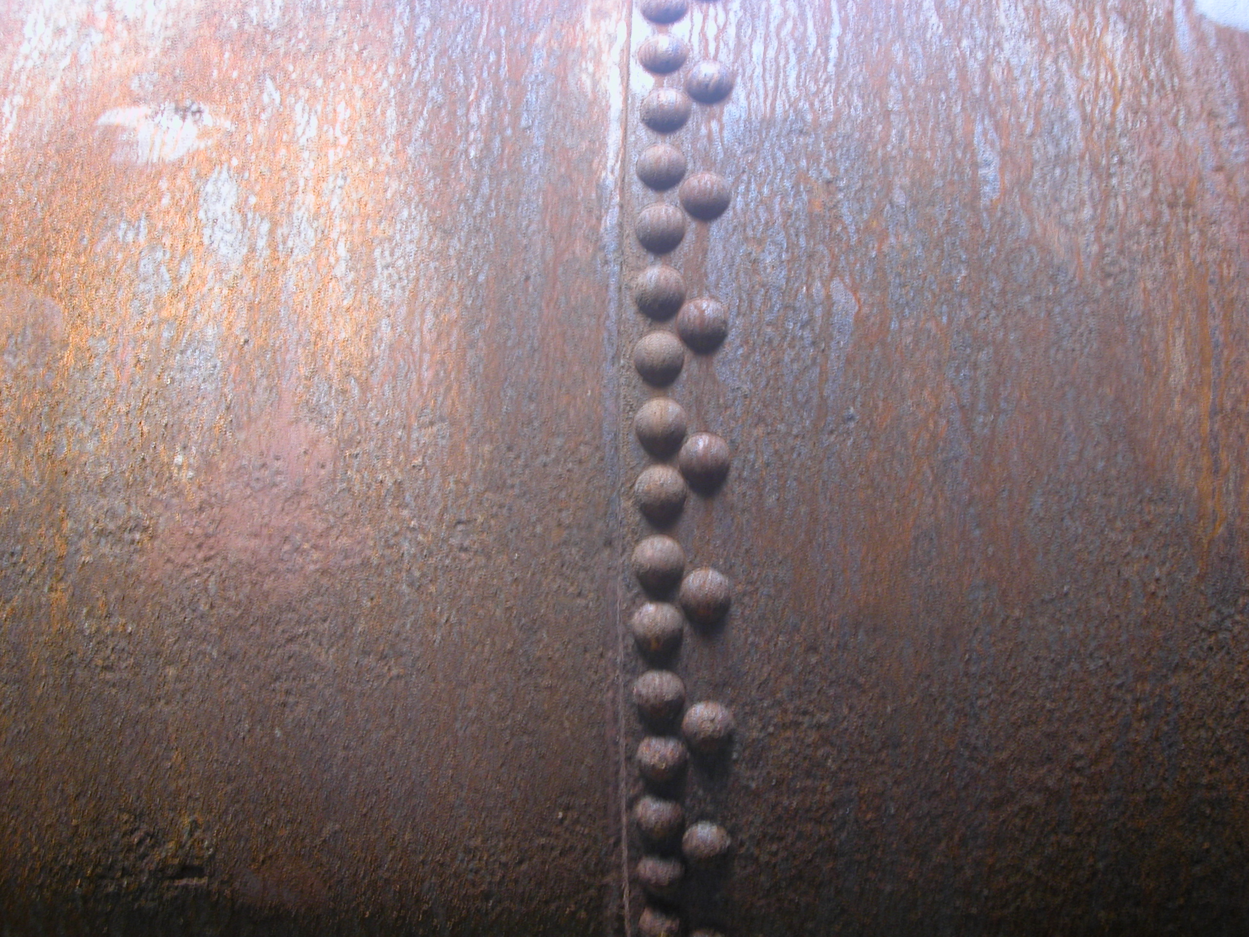 Image*After : photos : rusted metal steel tank bolts brown