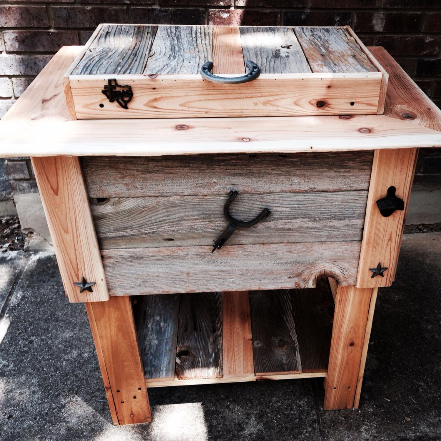 Best Cowboy Cooler, Rustic Cooler, Ice Chest for sale in Braun Road ...