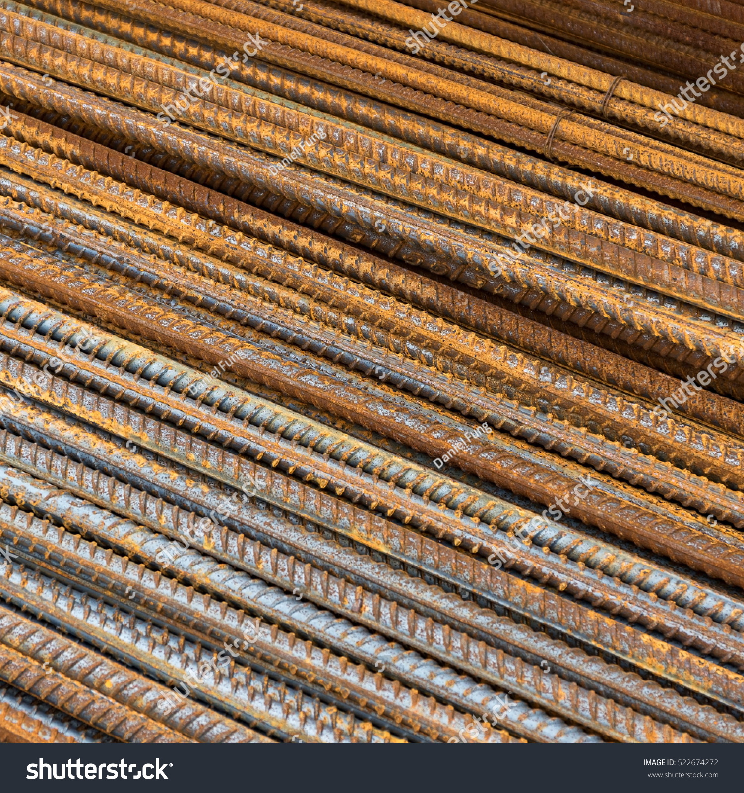 Rusty Steel Reinforcement Bars Stock Photo 522674272 - Shutterstock