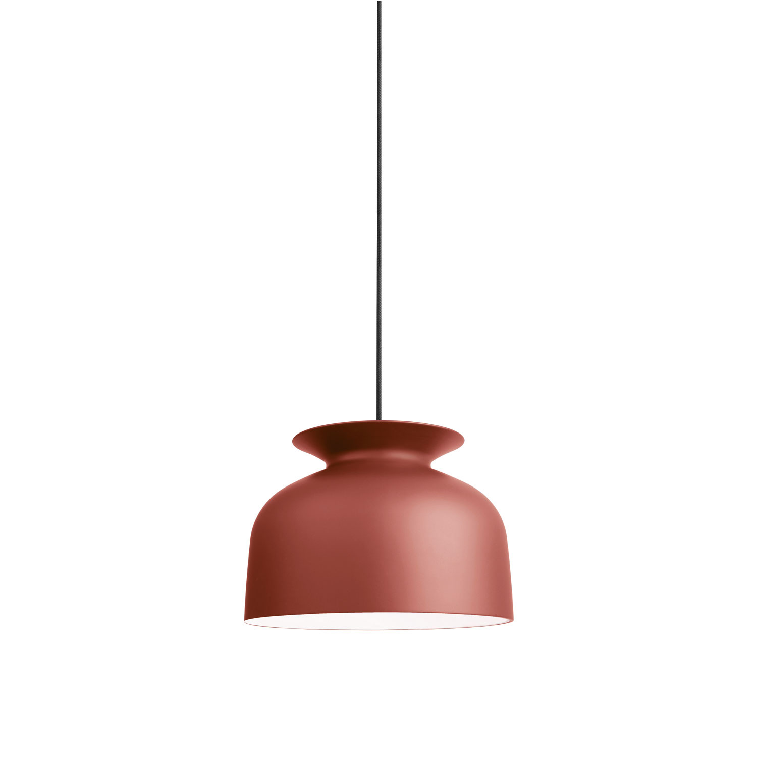 Designer Scandinavian Gubi Ronde Pendant Lamp - Rusty Red