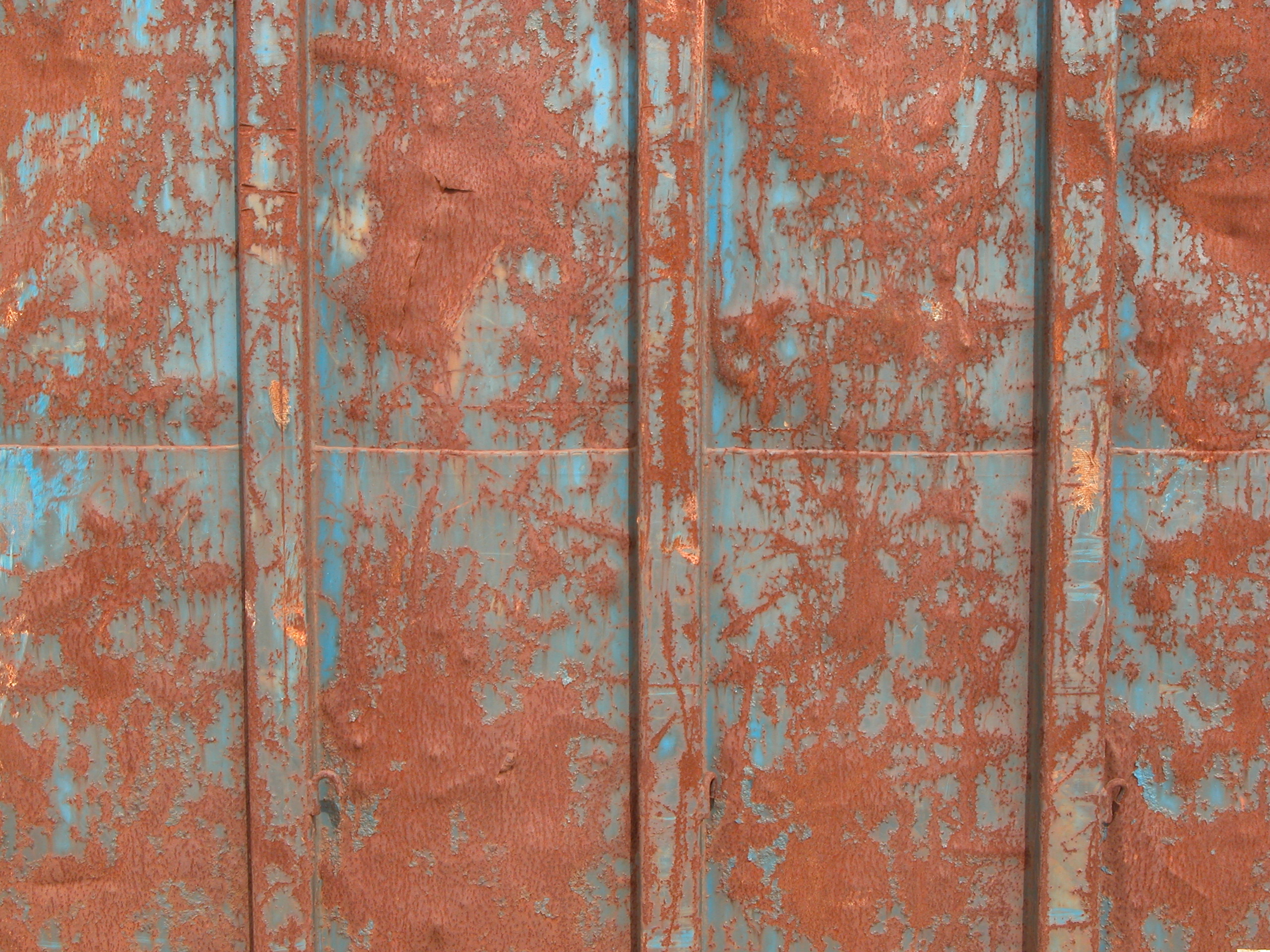 Image*After : textures : rusty rust metal container side