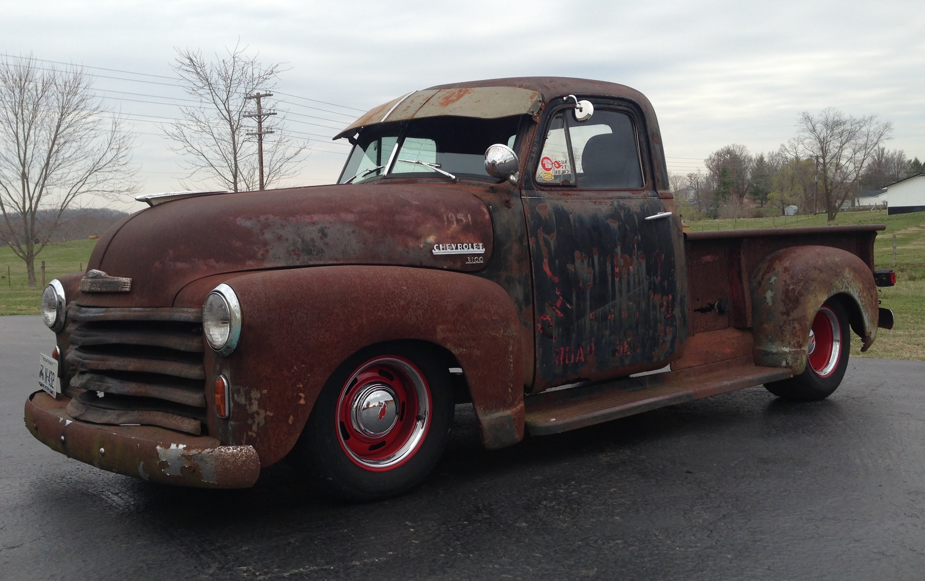 Rusty old Chevy Truck! - YouTube