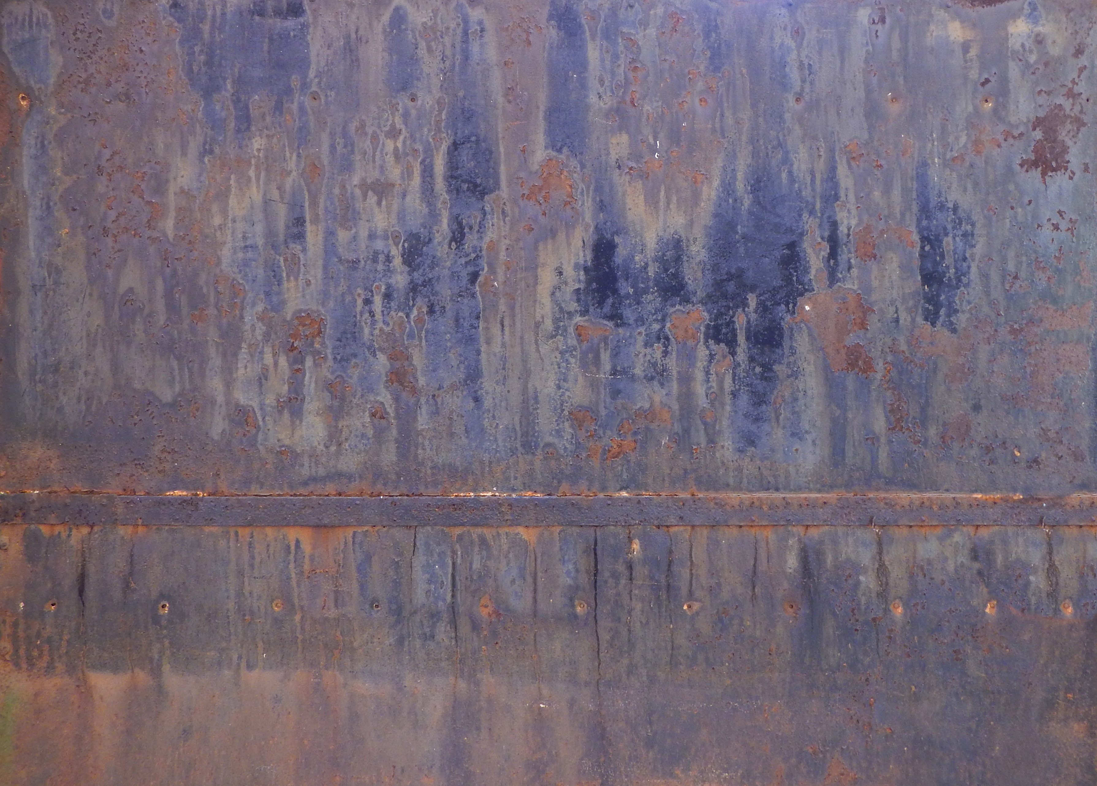Texture - rusty paint garage door - Rusted Metal - luGher Texture ...