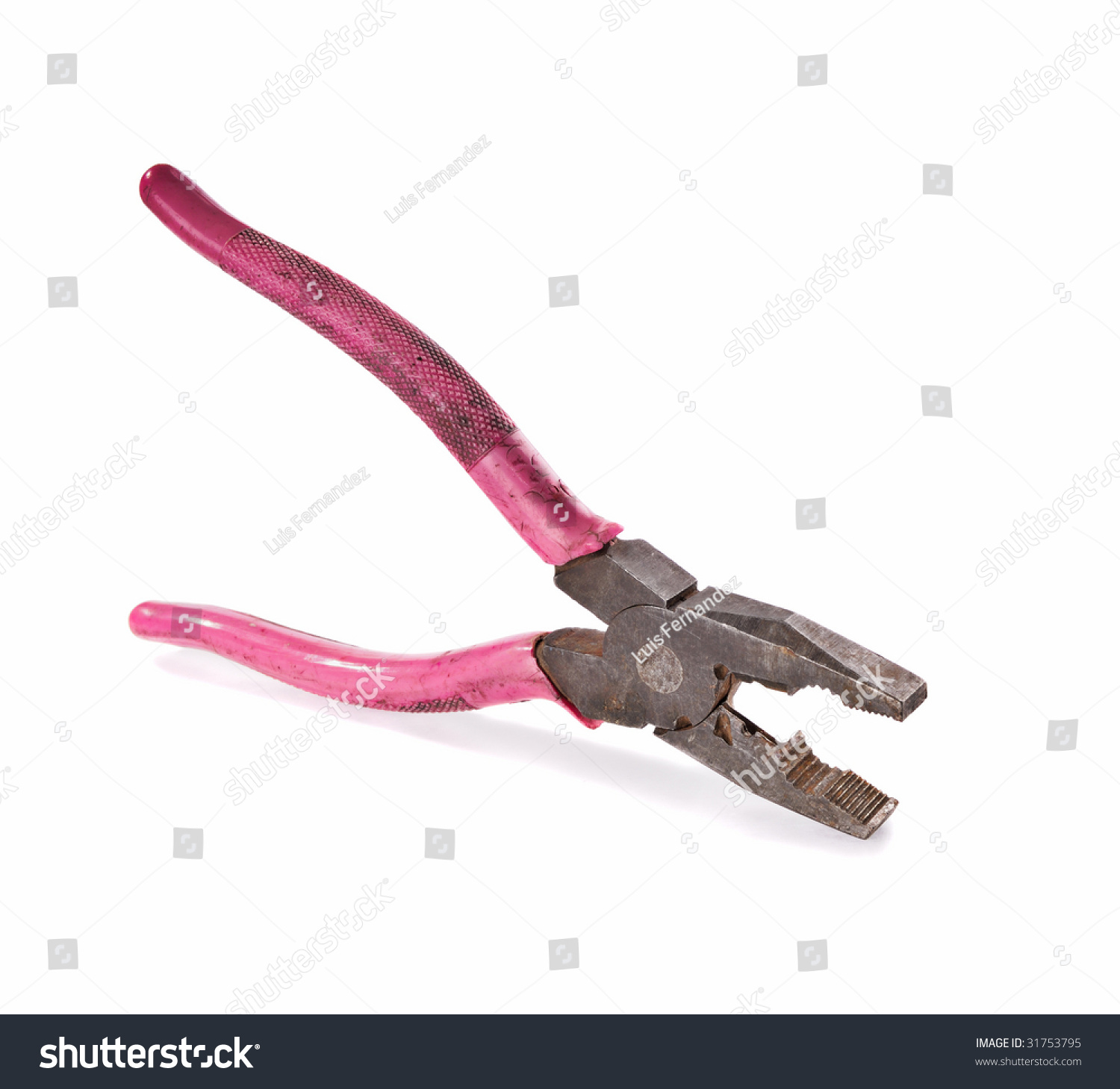 Old Rusty Pliers Showing Corroded Damaged Stock Photo 31753795 ...