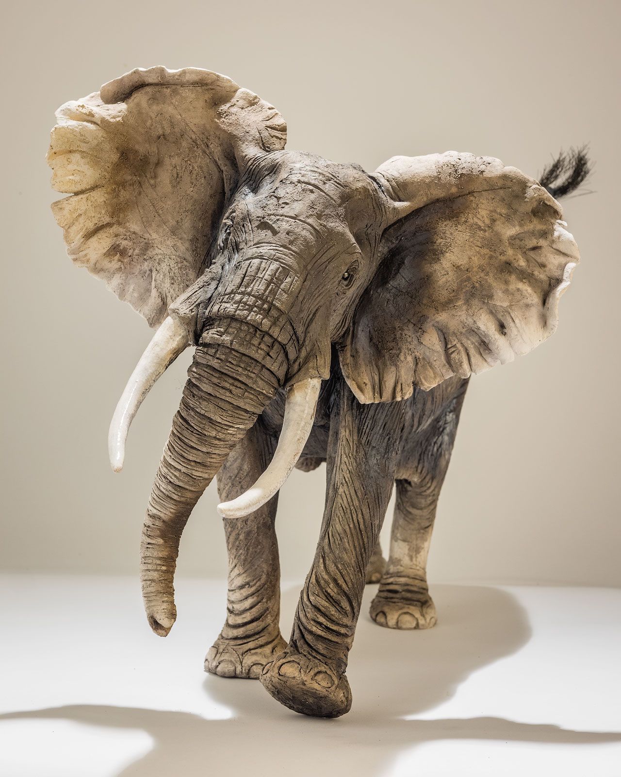 Elephant Sculpture | elefante | Pinterest | Ceramic animals
