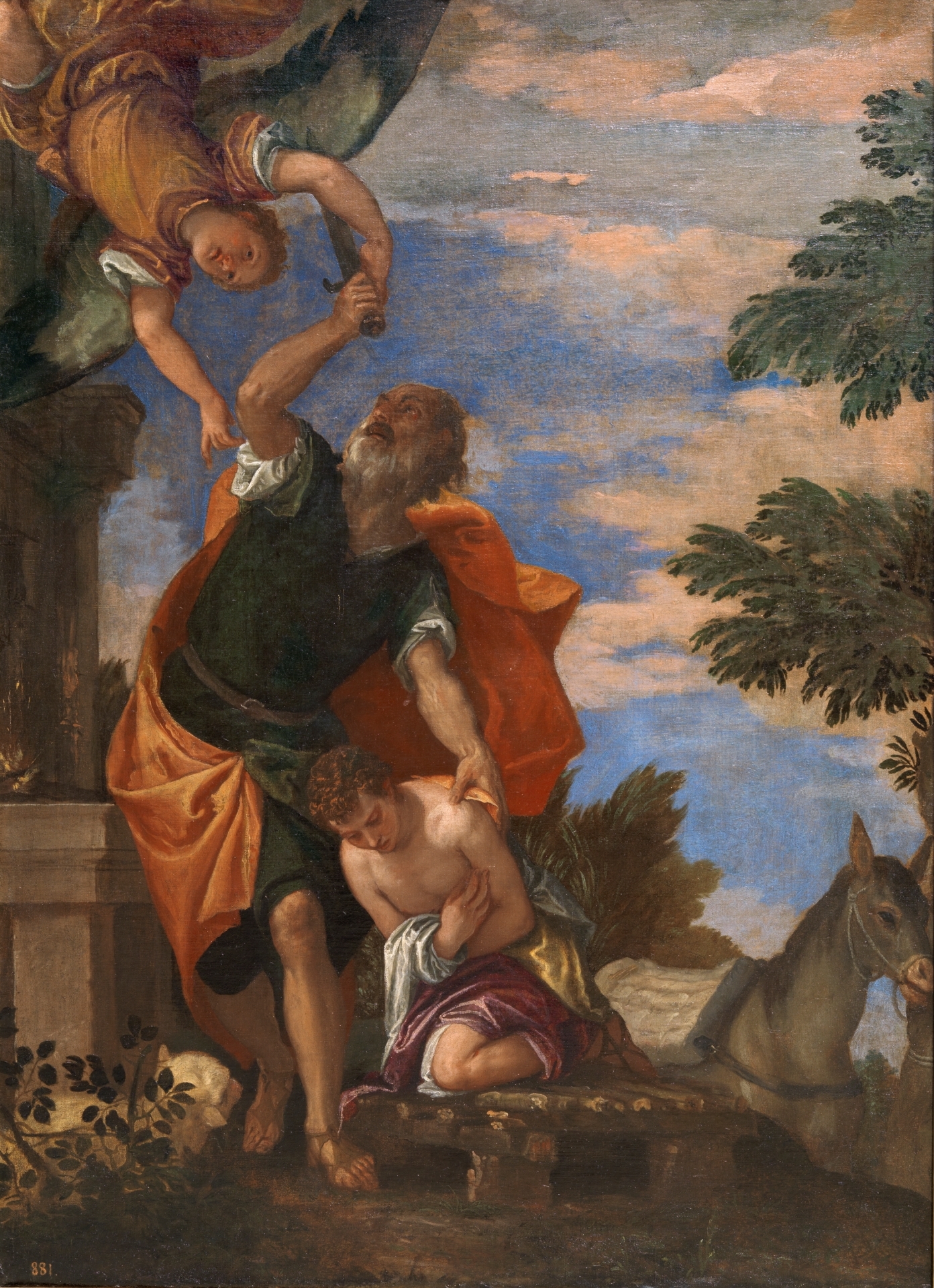 Sacrificio de Isaac - Colección - Museo Nacional del Prado