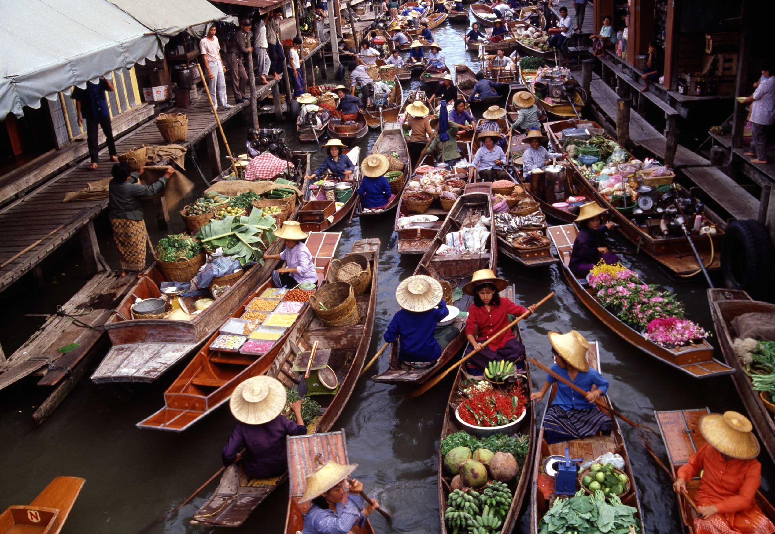 Damnoen Saduak Floating Market - Thailand Tourism