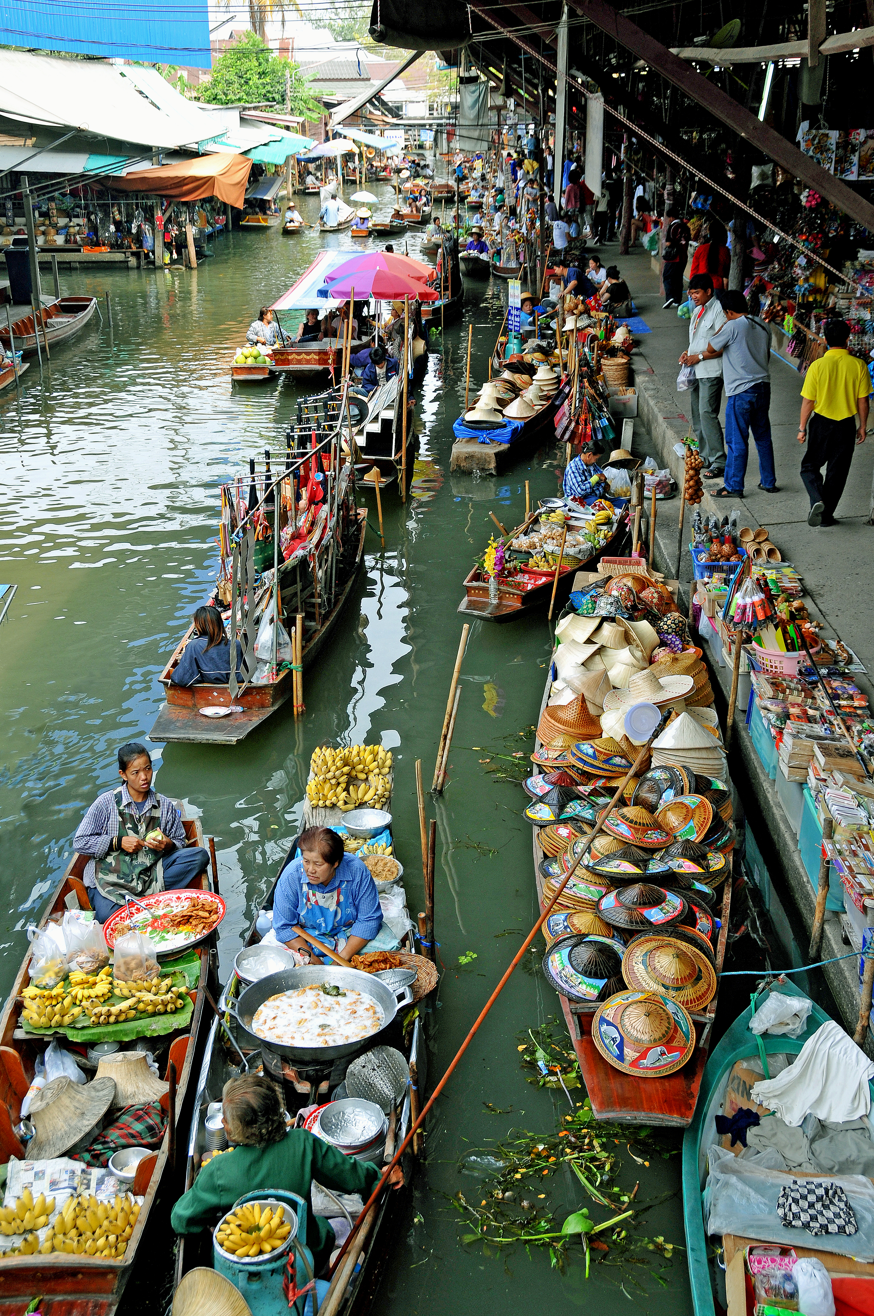 File:Damnoen Saduak floating market.jpg - Wikimedia Commons