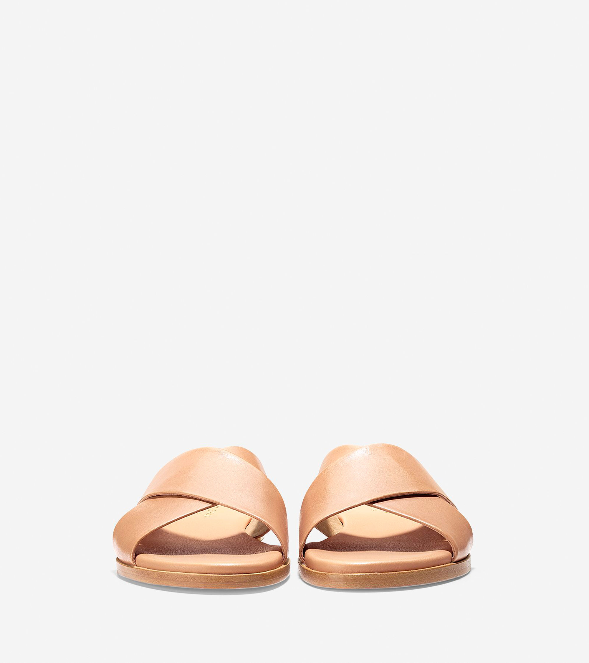 Anica Criss Cross Sandals in Sahara Leather | Cole Haan