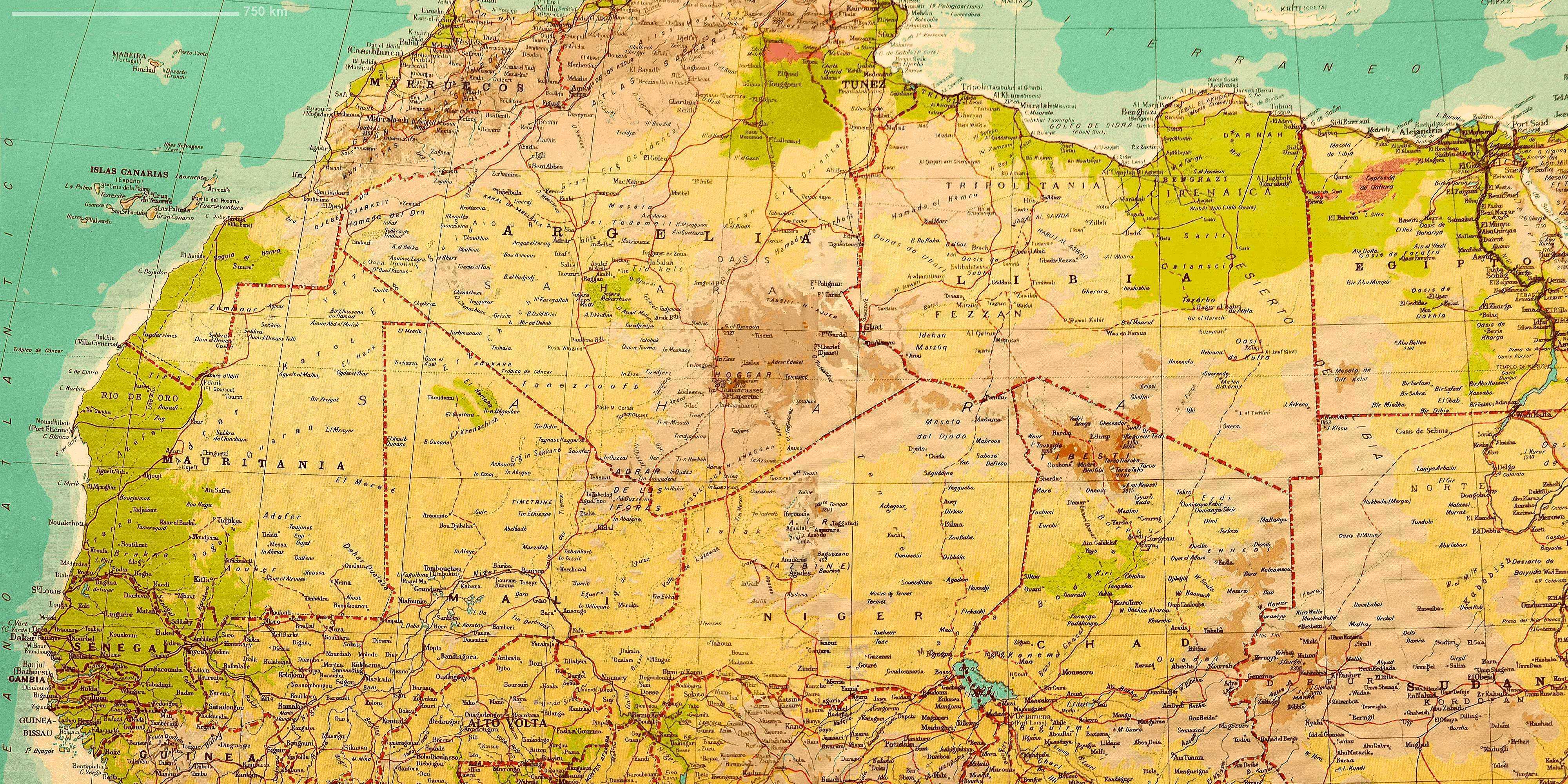 Sahara Territory :: Maps