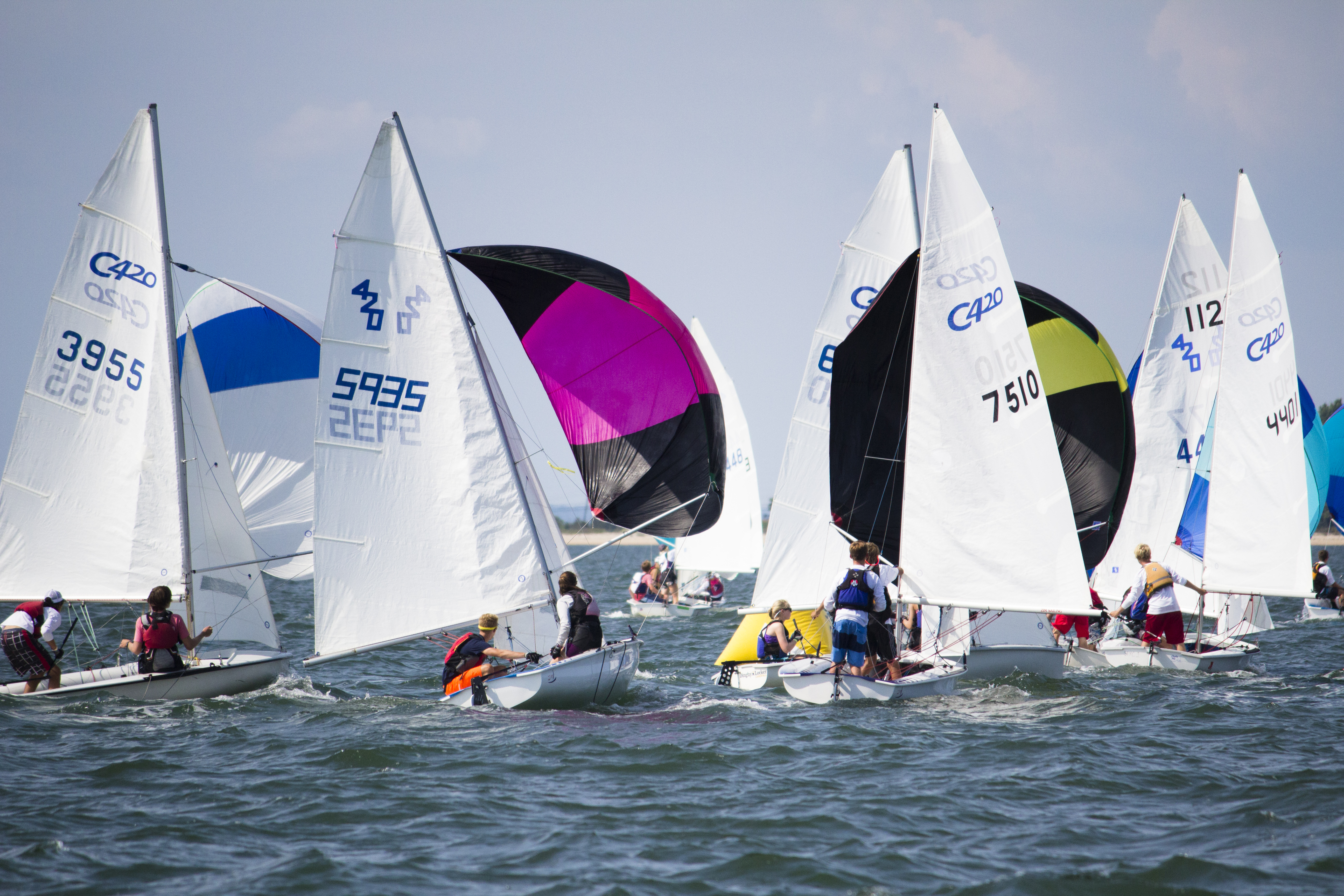 Big Winds and Fierce Competition Meet Sailors at JSA Laser C420 ...