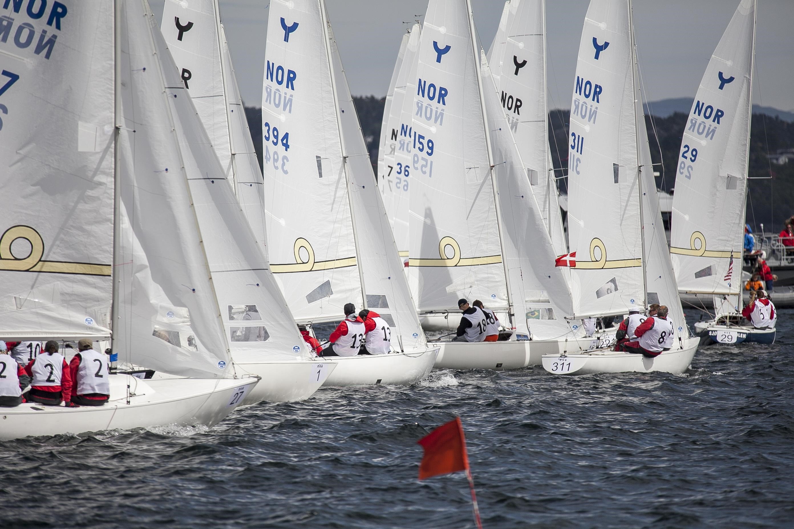Sailboat competition photo