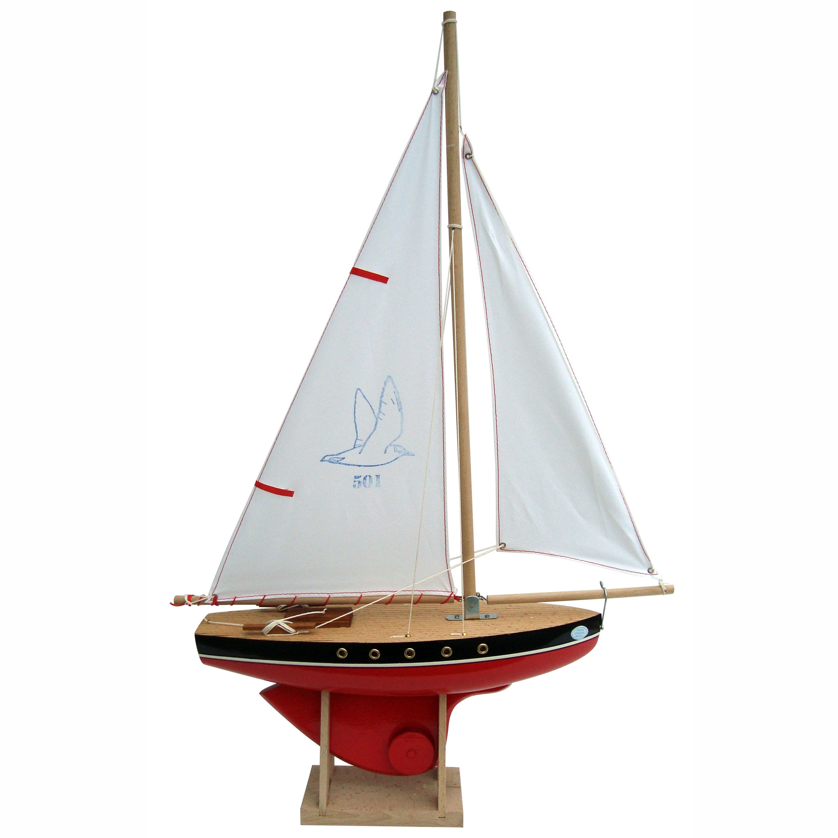 TOY SAIL BOAT - handmade toys - French blossom