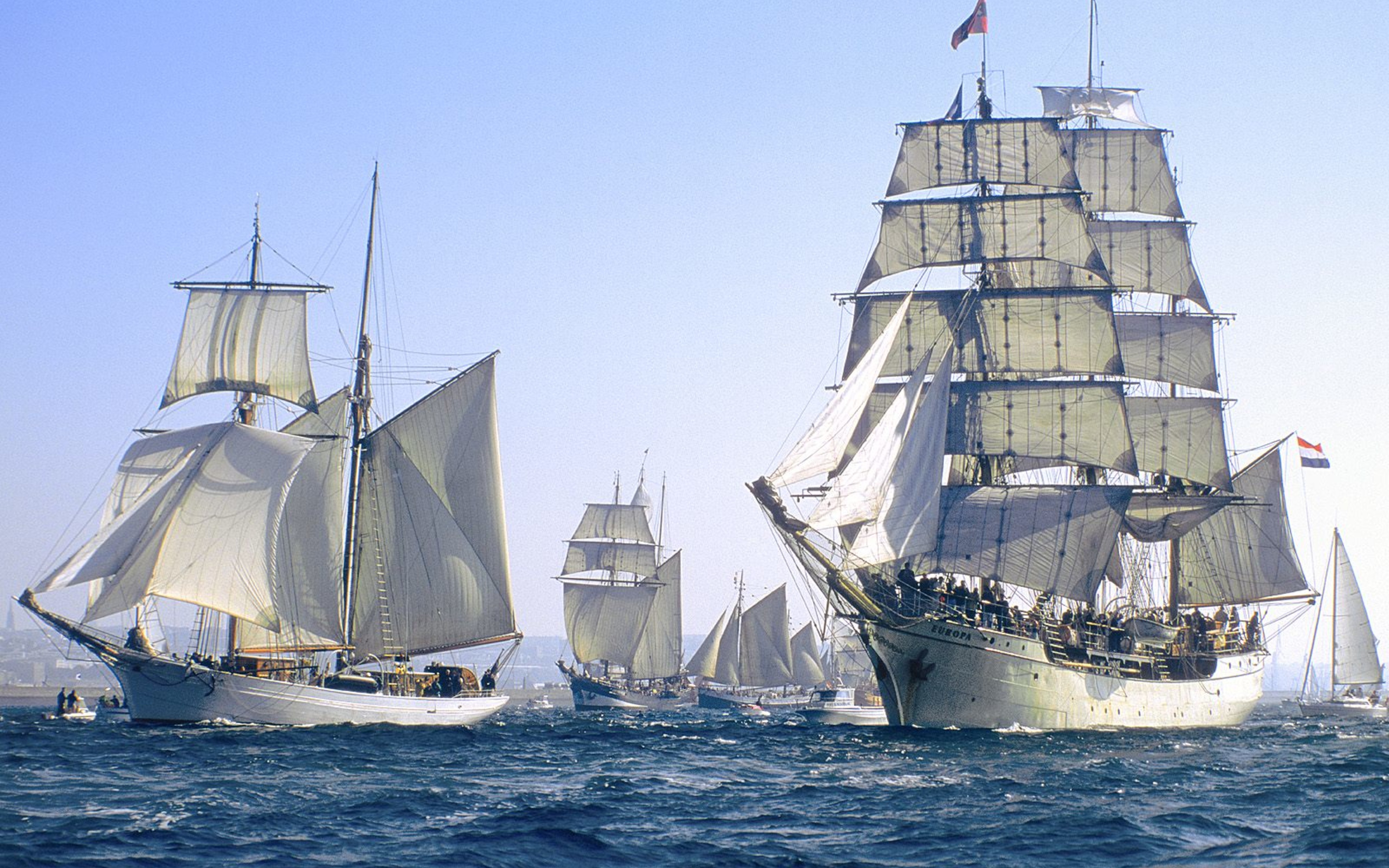 Sailing boats - The great Armada